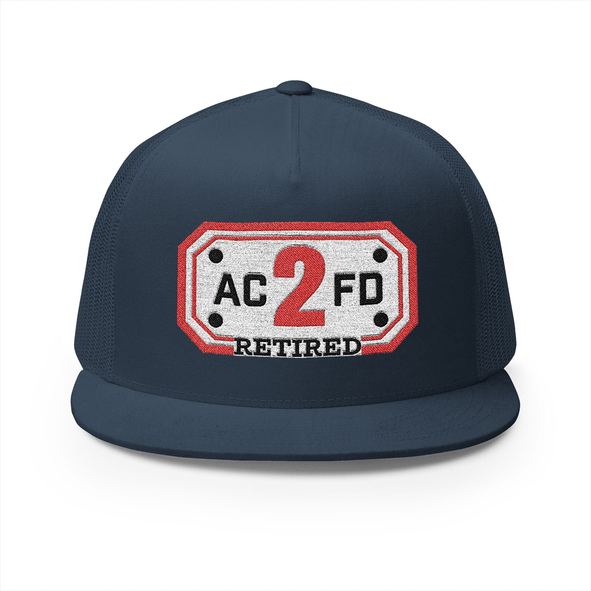 Retired Arlington Engine 2 - 5 Panel Trucker Cap (Embroidery)