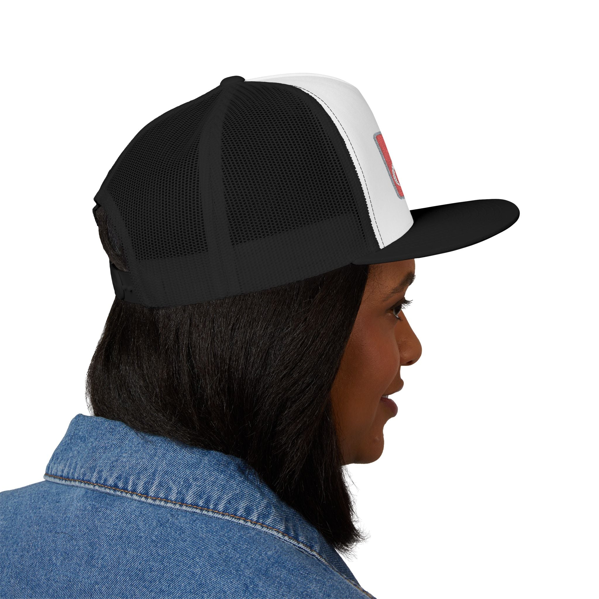 Arlington Crystal City Engine 5 - 5 Panel Trucker Cap (Embroidery)