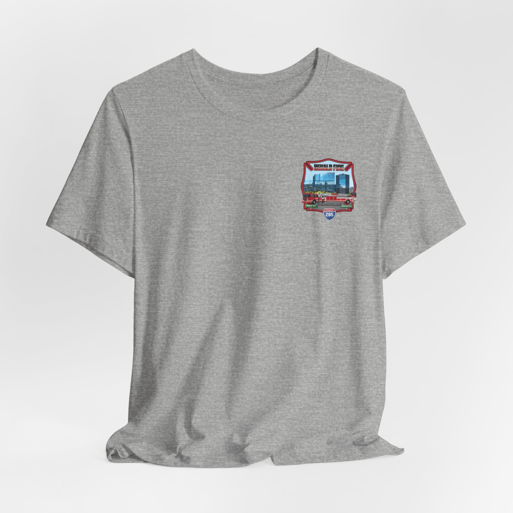 Dekalb County Fire Tiller 18 - Bella+Canvas Soft Unisex Tee