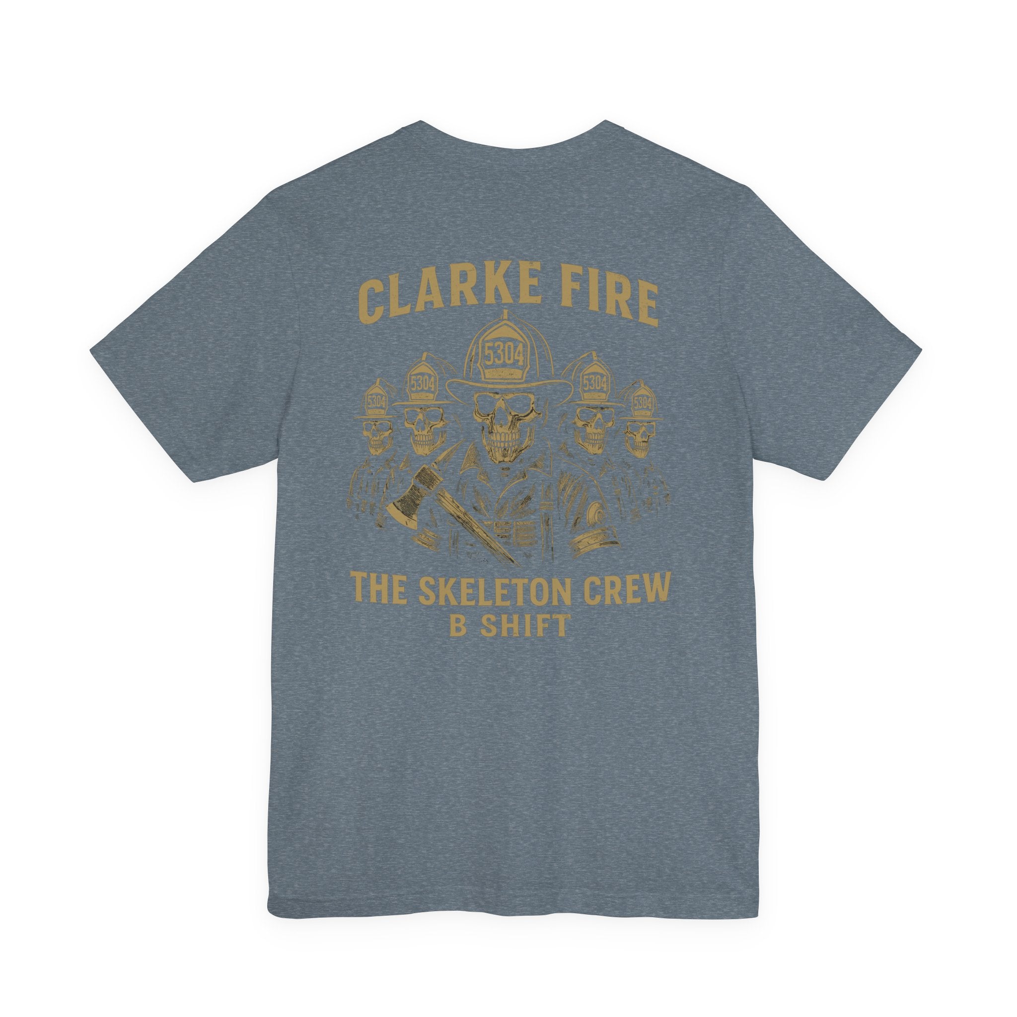 Clarke County B Shift version 2 (Portion of Proceeds go to Local 5304) - Bella+Canvas Soft Jersey Cotton Unisex Tee