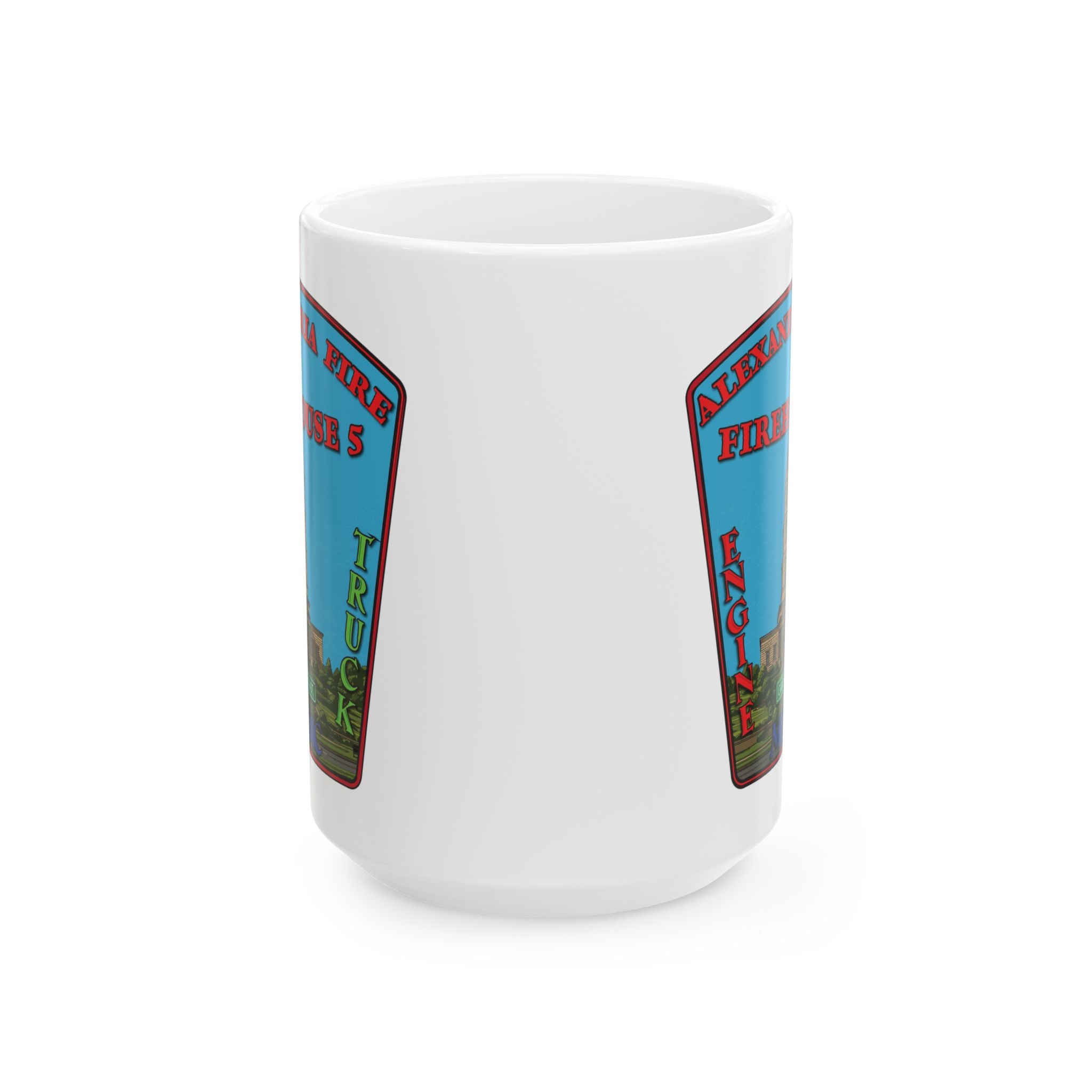 Alexandria Fire Station 5 - White Mug (11oz, 15oz)