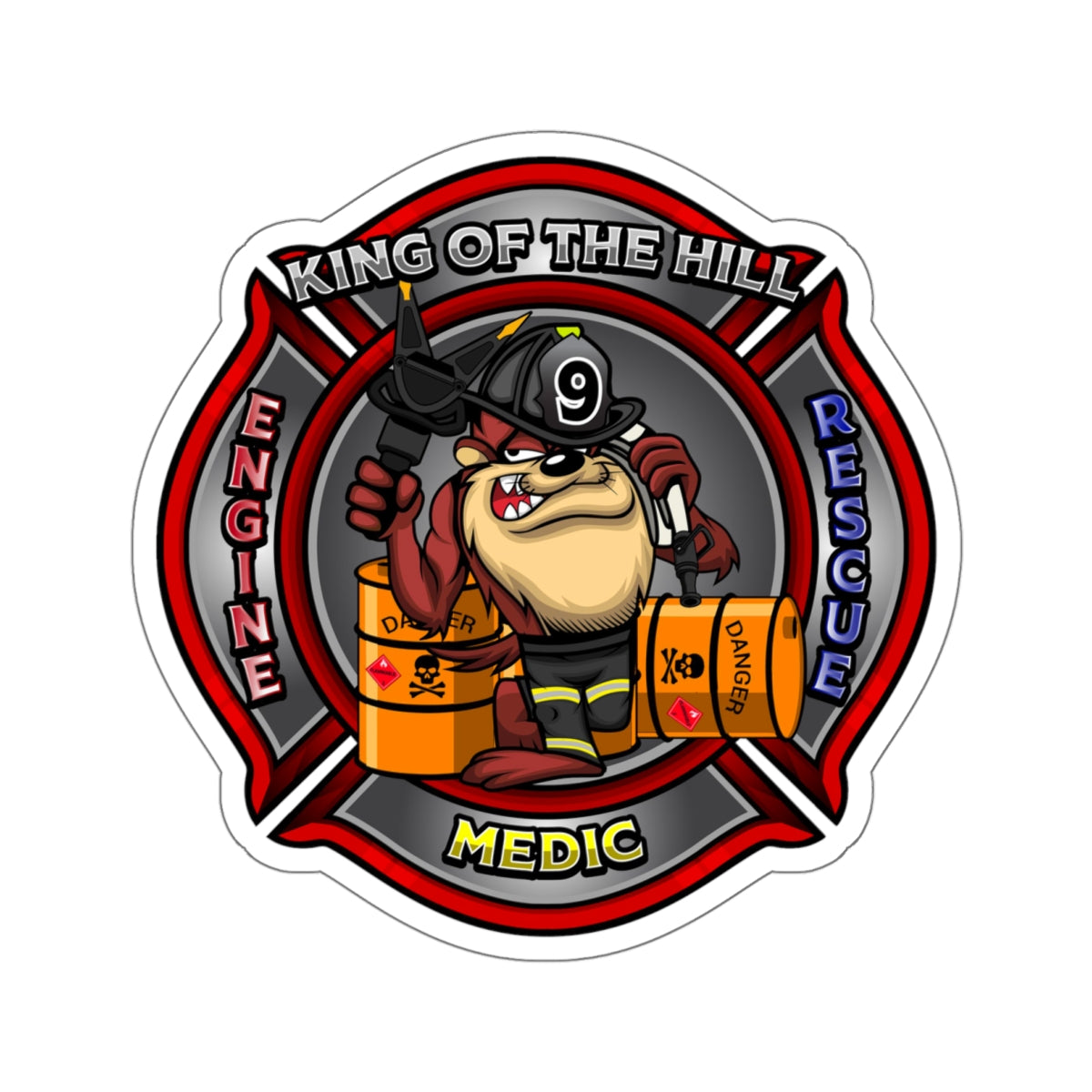 Kiss-Cut Stickers - Arlington Station 9