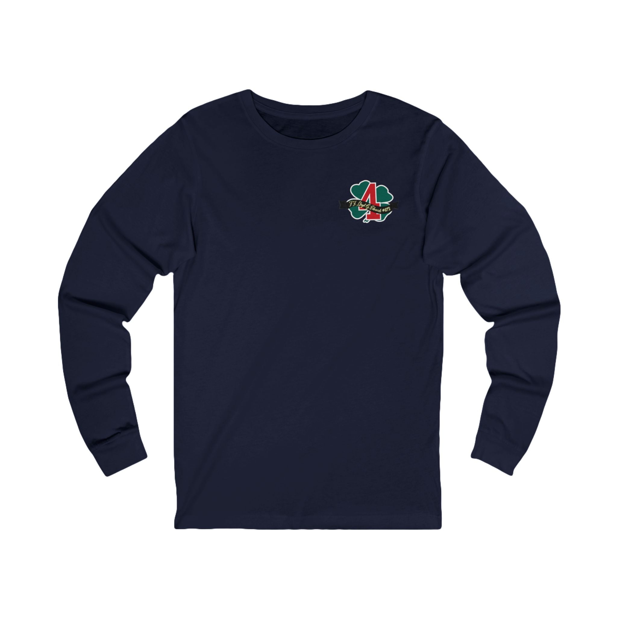 Clover Lloyd Edwards Memorial Shirt - Unisex Jersey Long Sleeve Tee