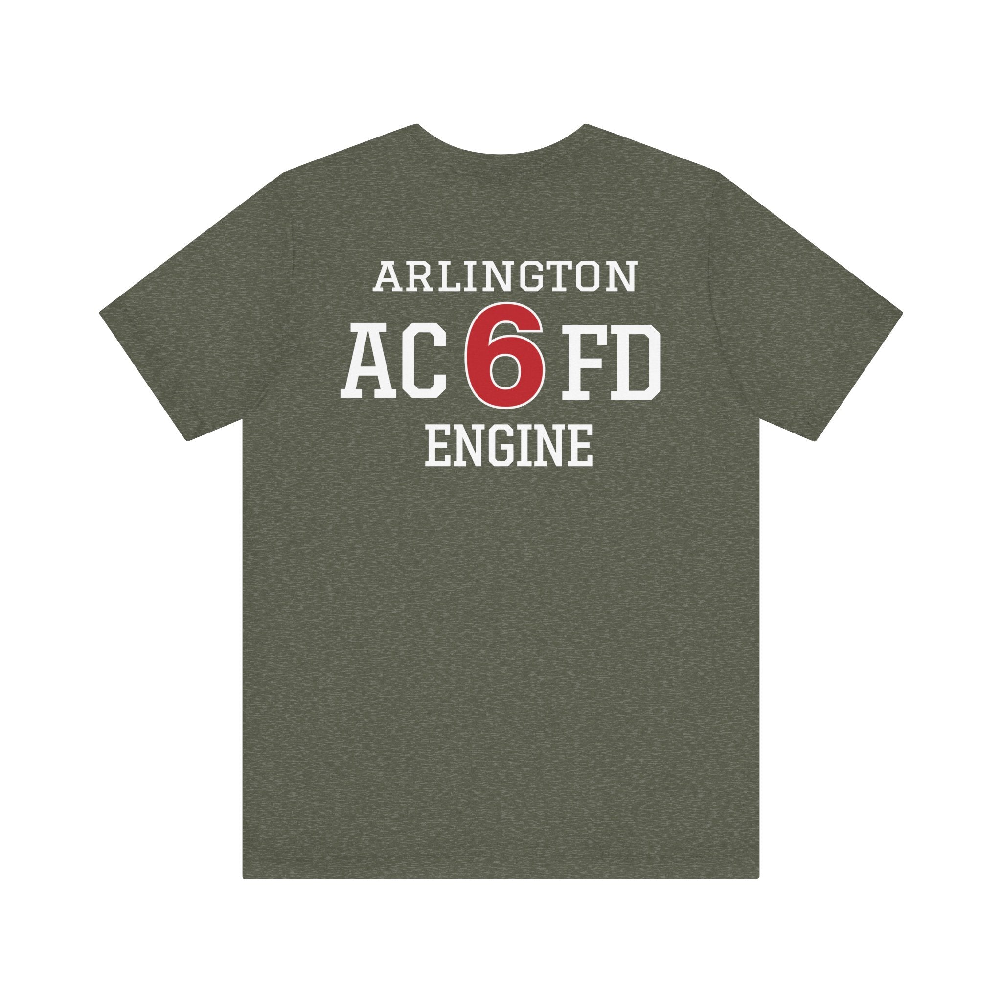 Engine 6 Arlington - Bella+Canvas Soft Unisex Tee