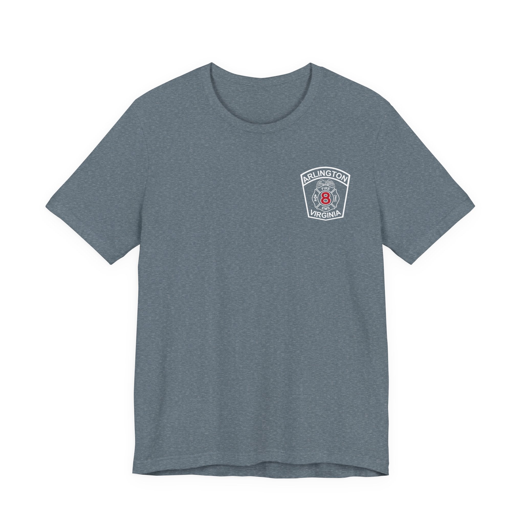 Engine 8 Arlington - Bella+Canvas Soft Unisex Tee