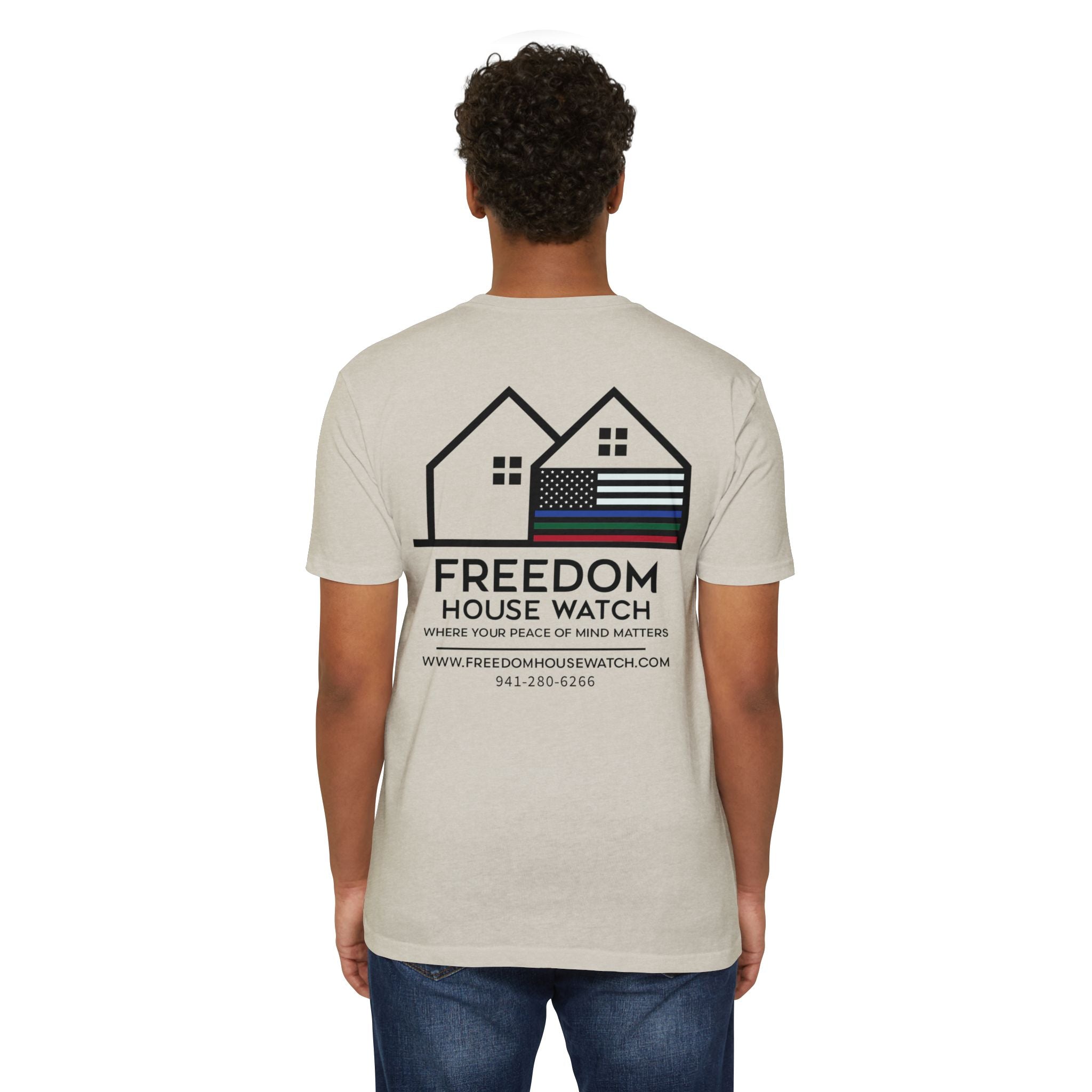 Freedom House Watch - NextLevel Unisex CVC Jersey T-shirt