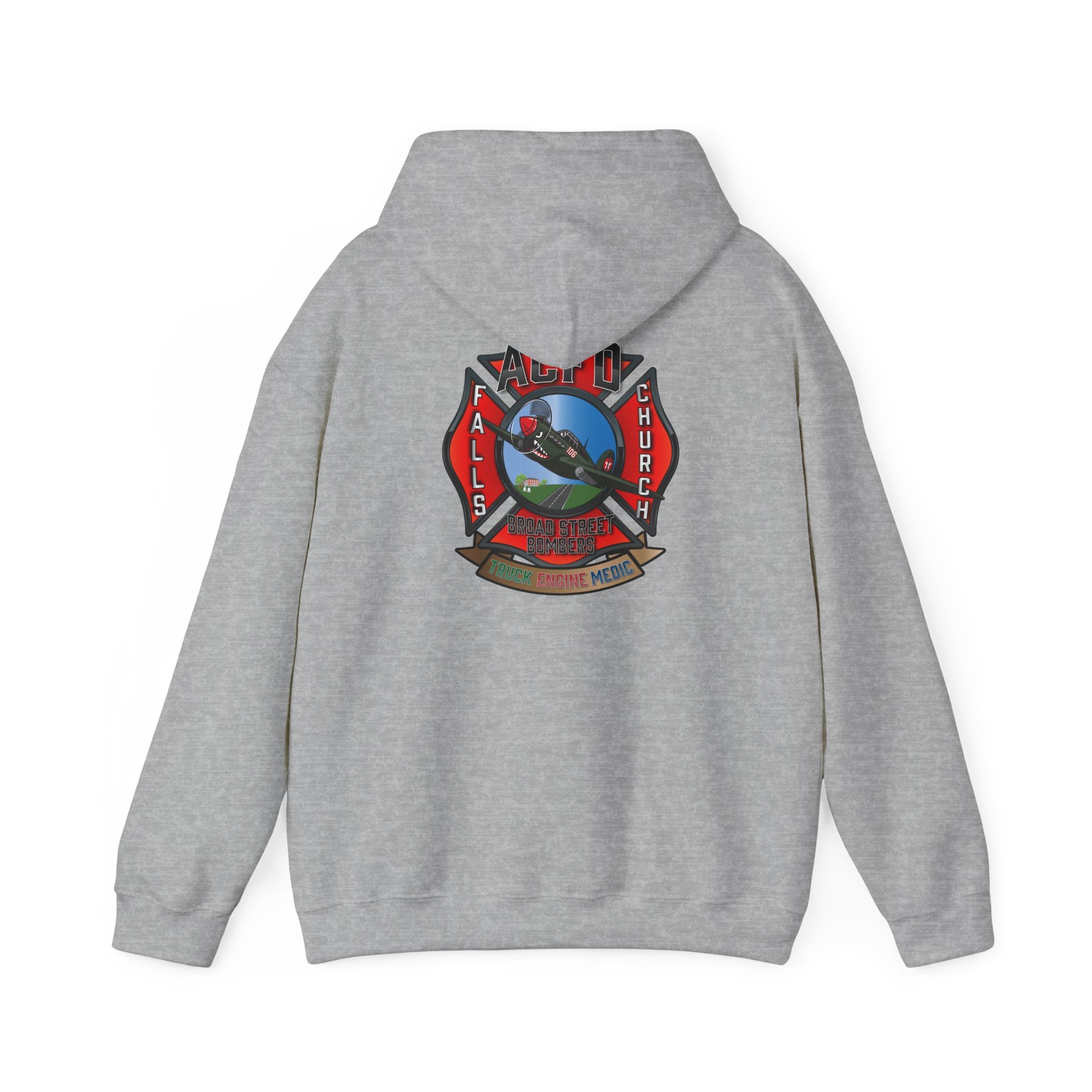 Station 6 Bombers - Heavy Blend™ Hooded Unisex Sweatshirt