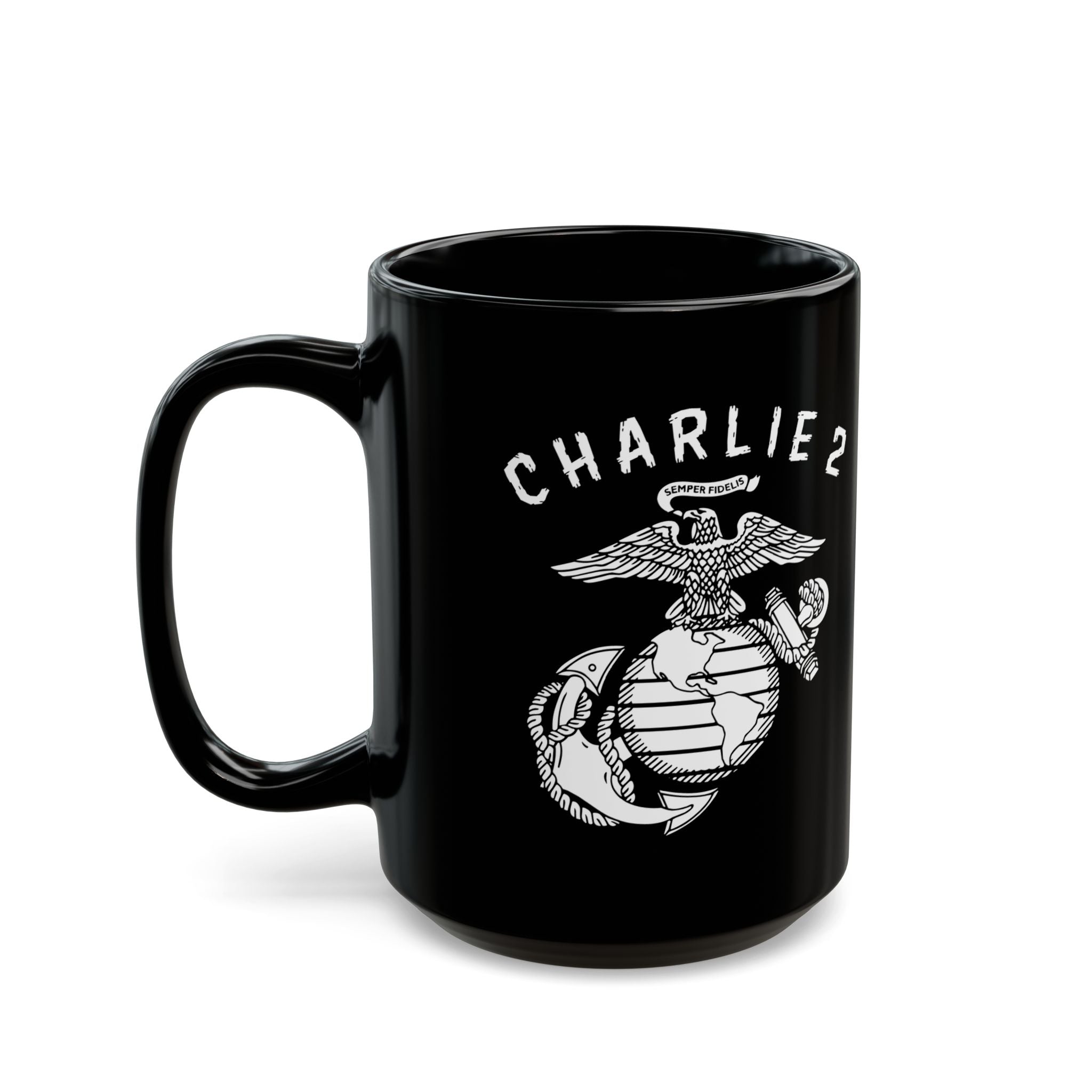 Charlie 2 Ronin - Black Mug (11oz)