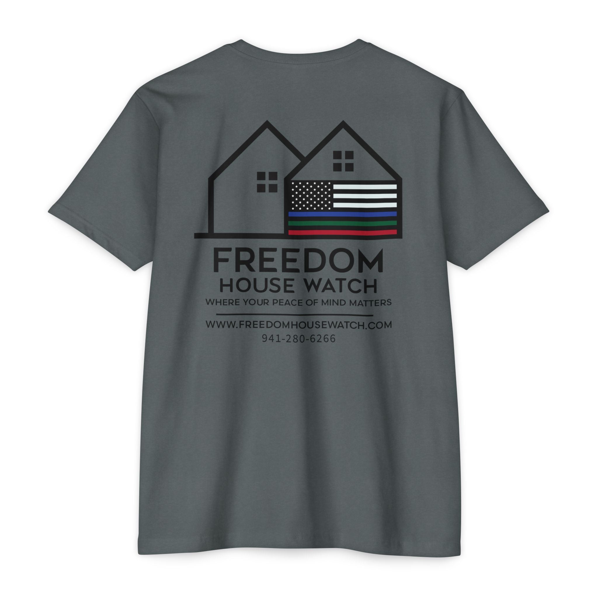 Freedom House Watch - NextLevel Unisex CVC Jersey T-shirt