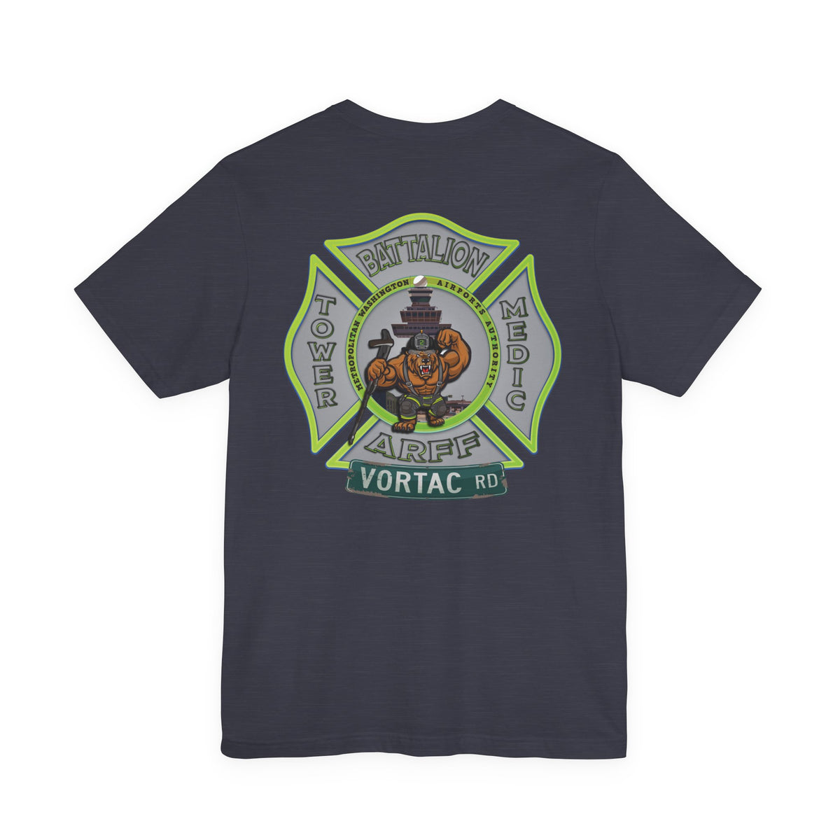 MWAA 302 The Real Dulles South Shirt - Bella+Canvas Soft Cotton Unisex Tee