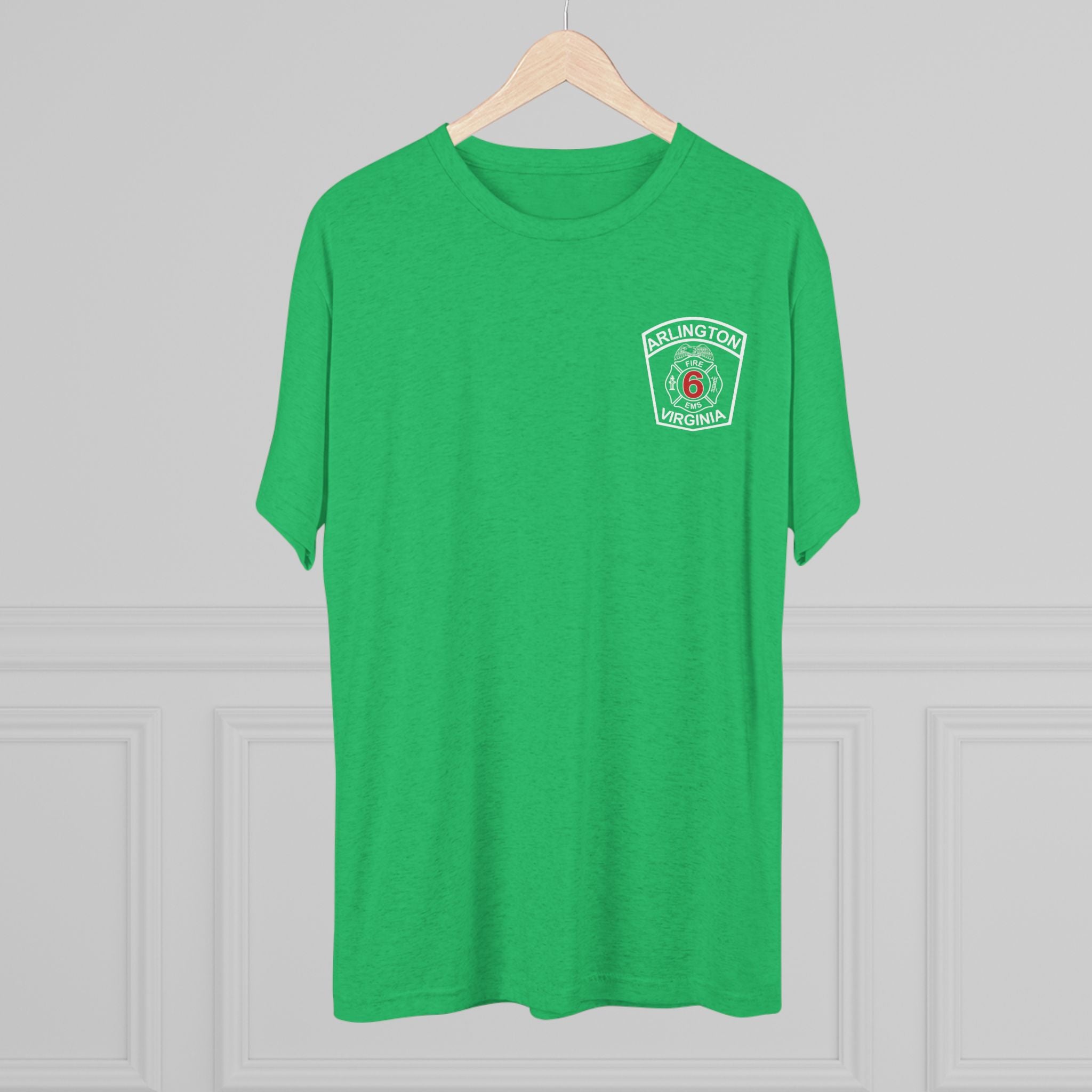 Engine 6 Falls Church - NextLevel Tri-Blend Crew Tee
