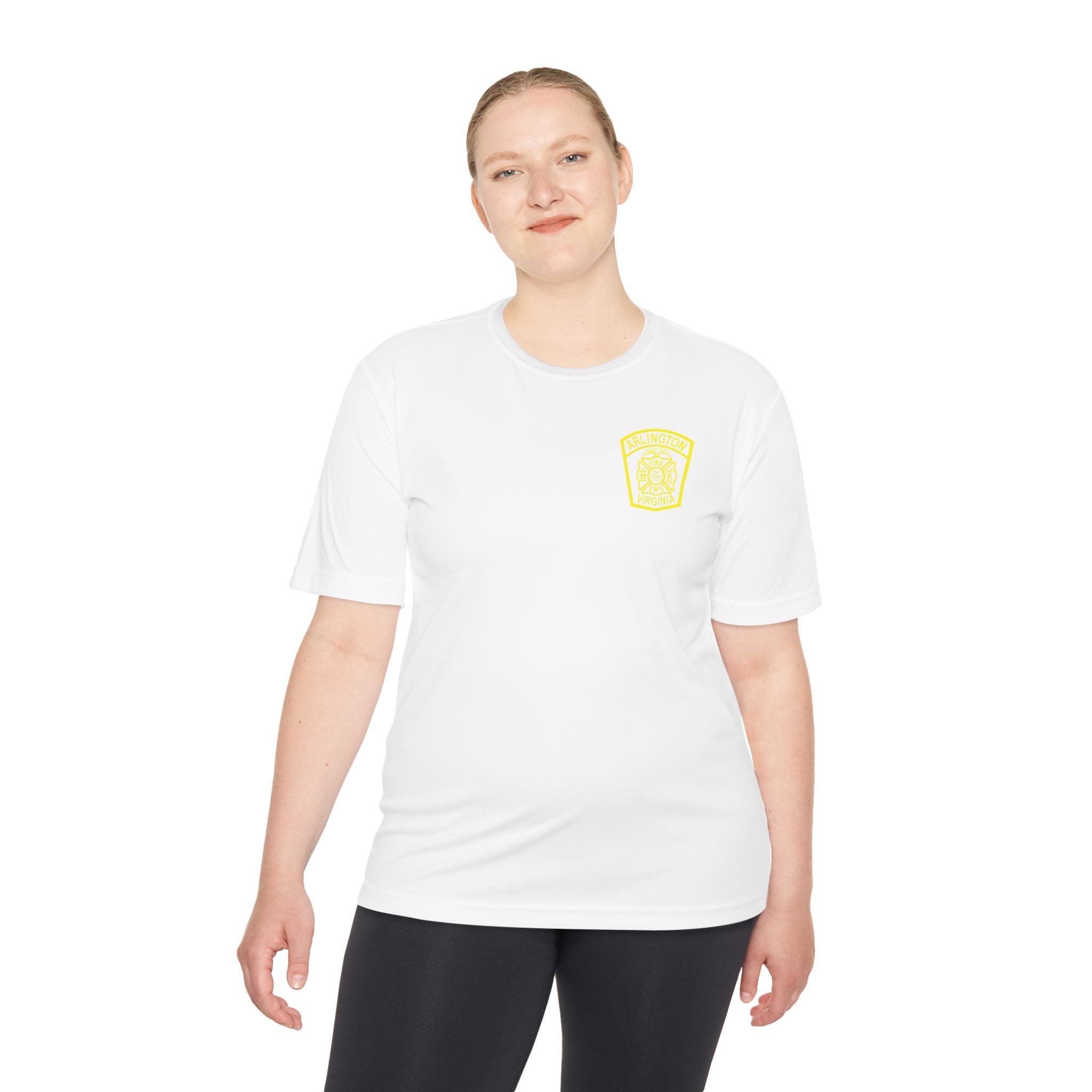 ACFD Officer Old Patch - Sport-Tek ST350 Unisex Moisture Wicking Tee