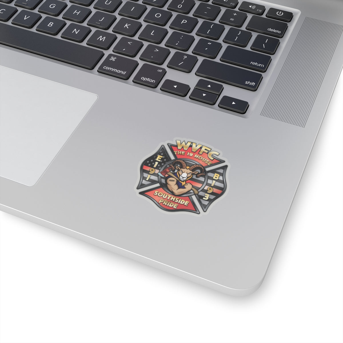 WVFC Goat Logo 1 - Kiss-Cut Stickers