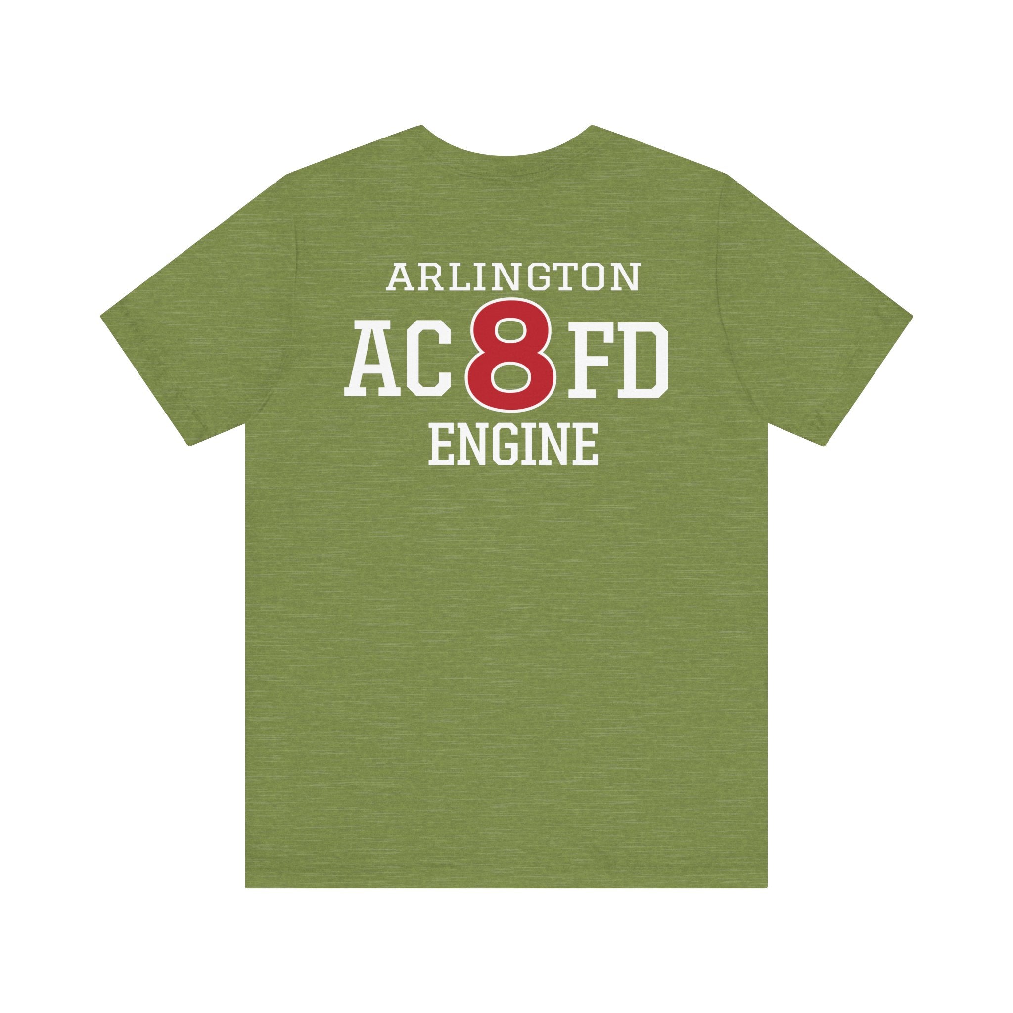 Engine 8 Arlington - Bella+Canvas Soft Unisex Tee