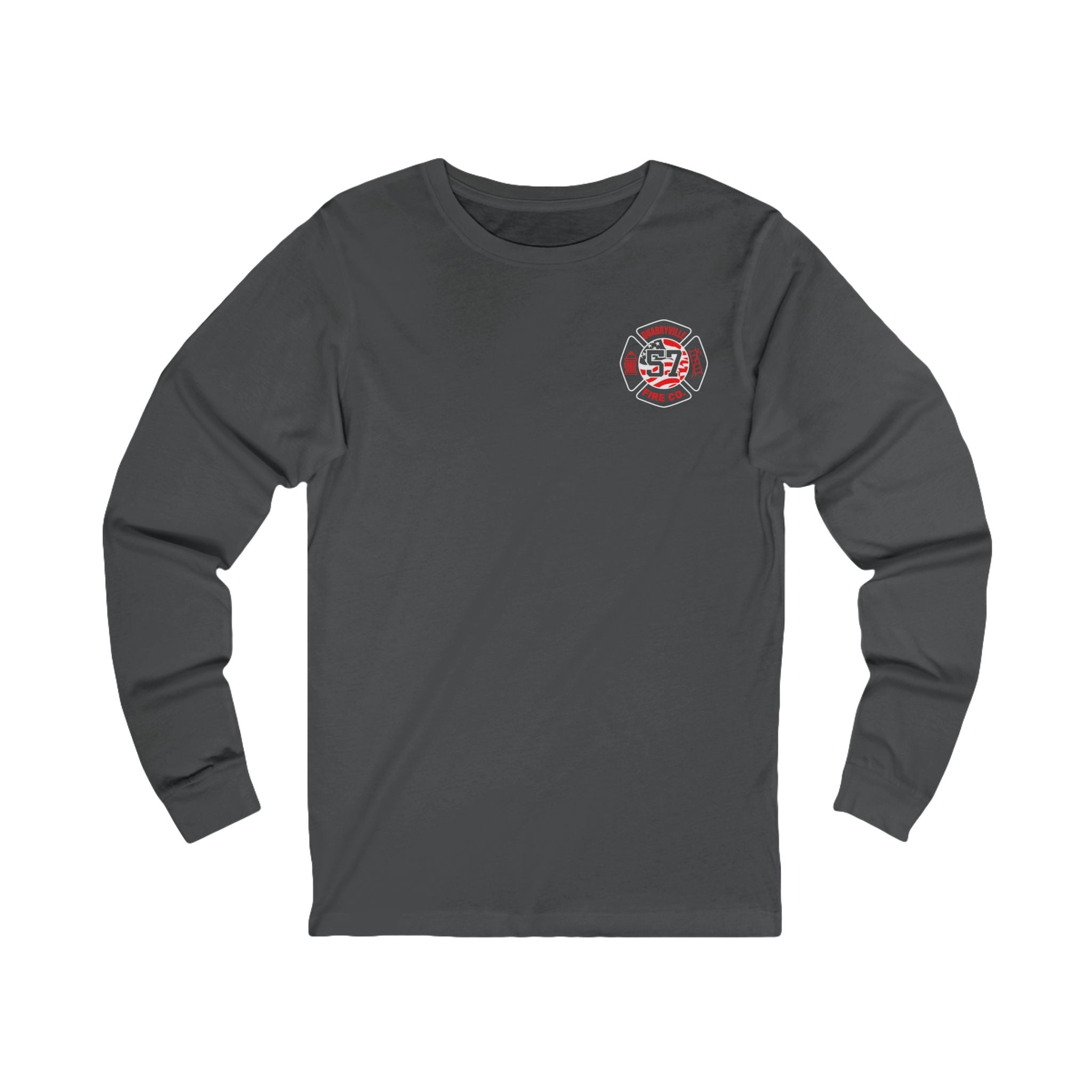 Quarryville PA Vol. Fire - Bella-Canvas Soft Jersey Cotton Long Sleeve Tee