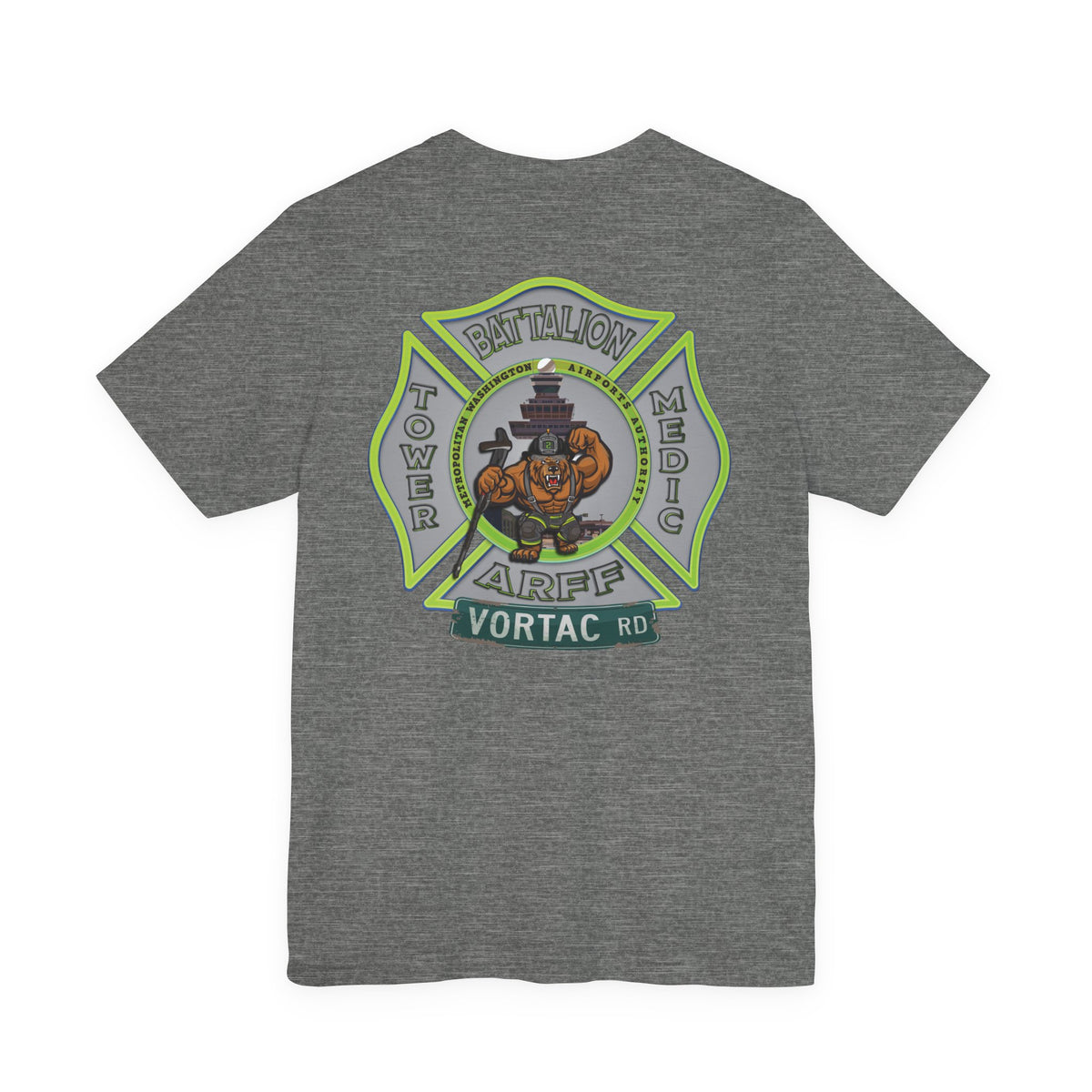 MWAA 302 The Real Dulles South Shirt - Bella+Canvas Soft Cotton Unisex Tee