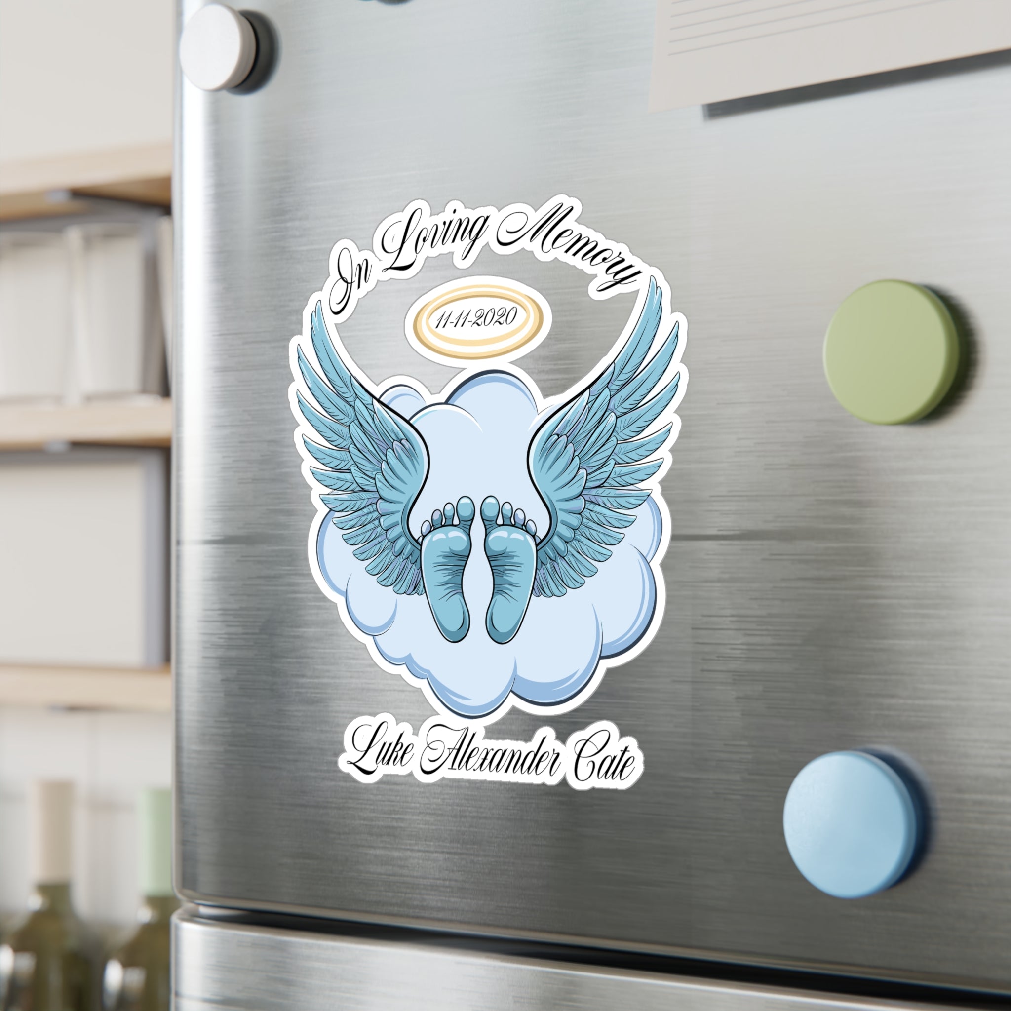 In Loving Memory - Kiss-Cut Vinyl Decals -