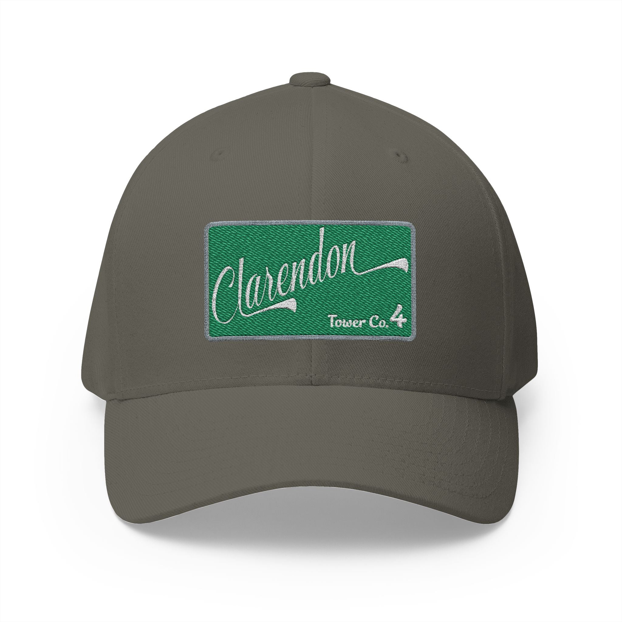 Arlington Clarendon Tower 4 - FLEXFIT Closed-Back Structured Cap (Embroidery)