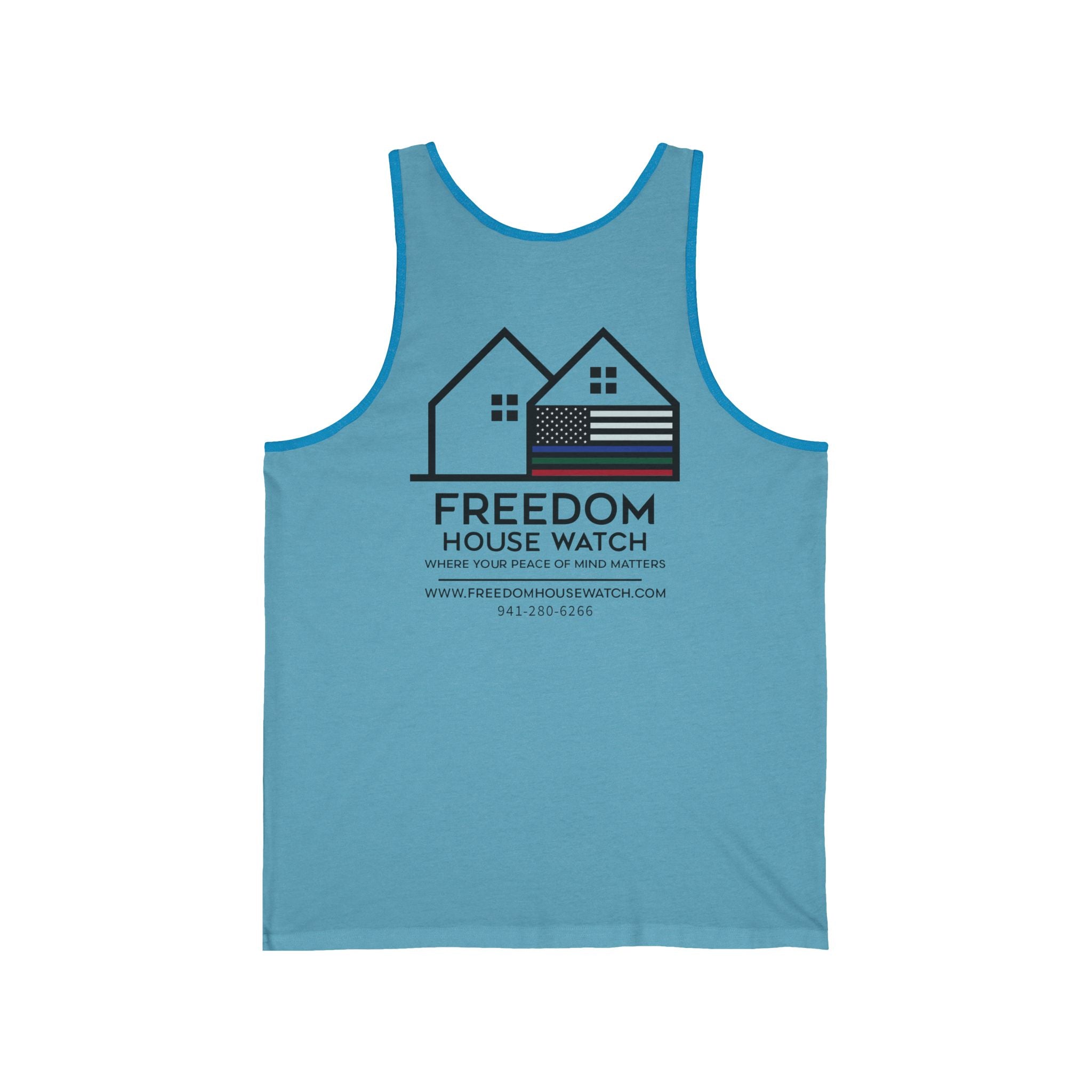 Freedom Hous Watch - Bella Canva Unisex Jersey Tank