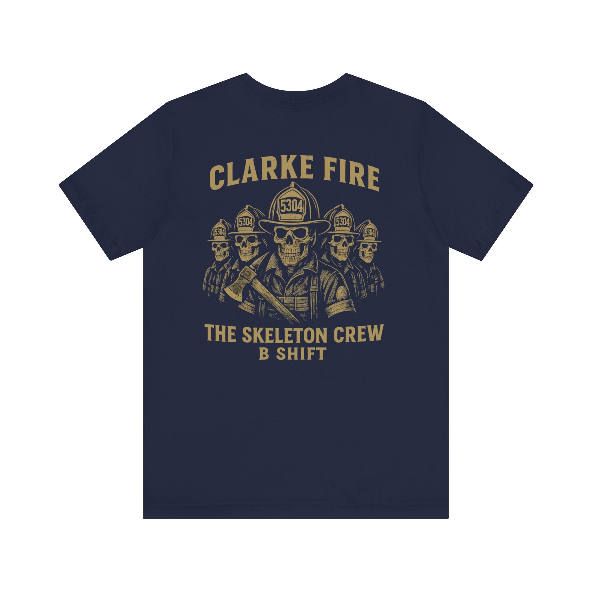 Clarke County B Shift version 2 (Portion of Proceeds go to Local 5304) - Bella+Canvas Soft Jersey Cotton Unisex Tee