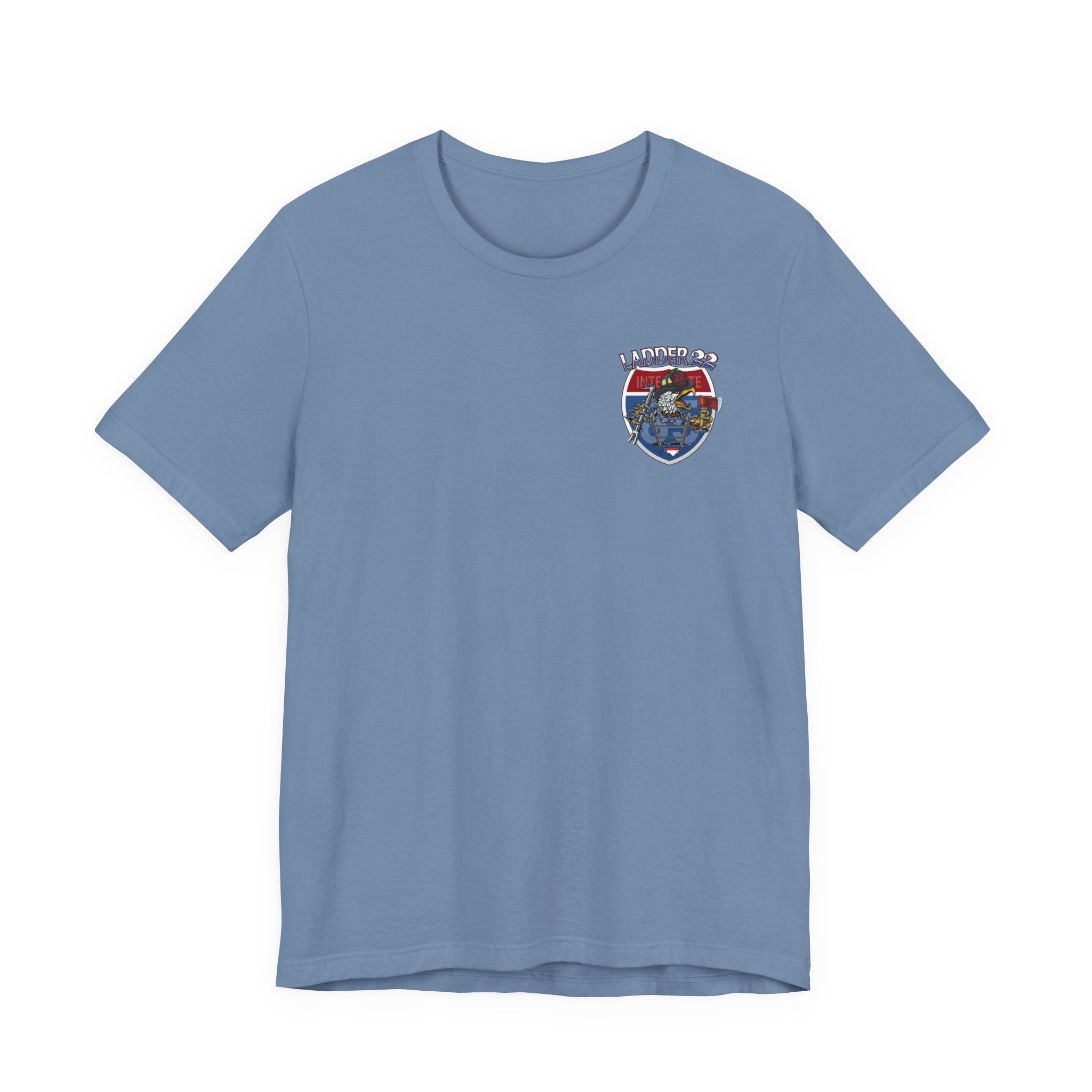 Thomasville Fire NC Ladder 22 - Bella+Canvas Soft Unisex Tee