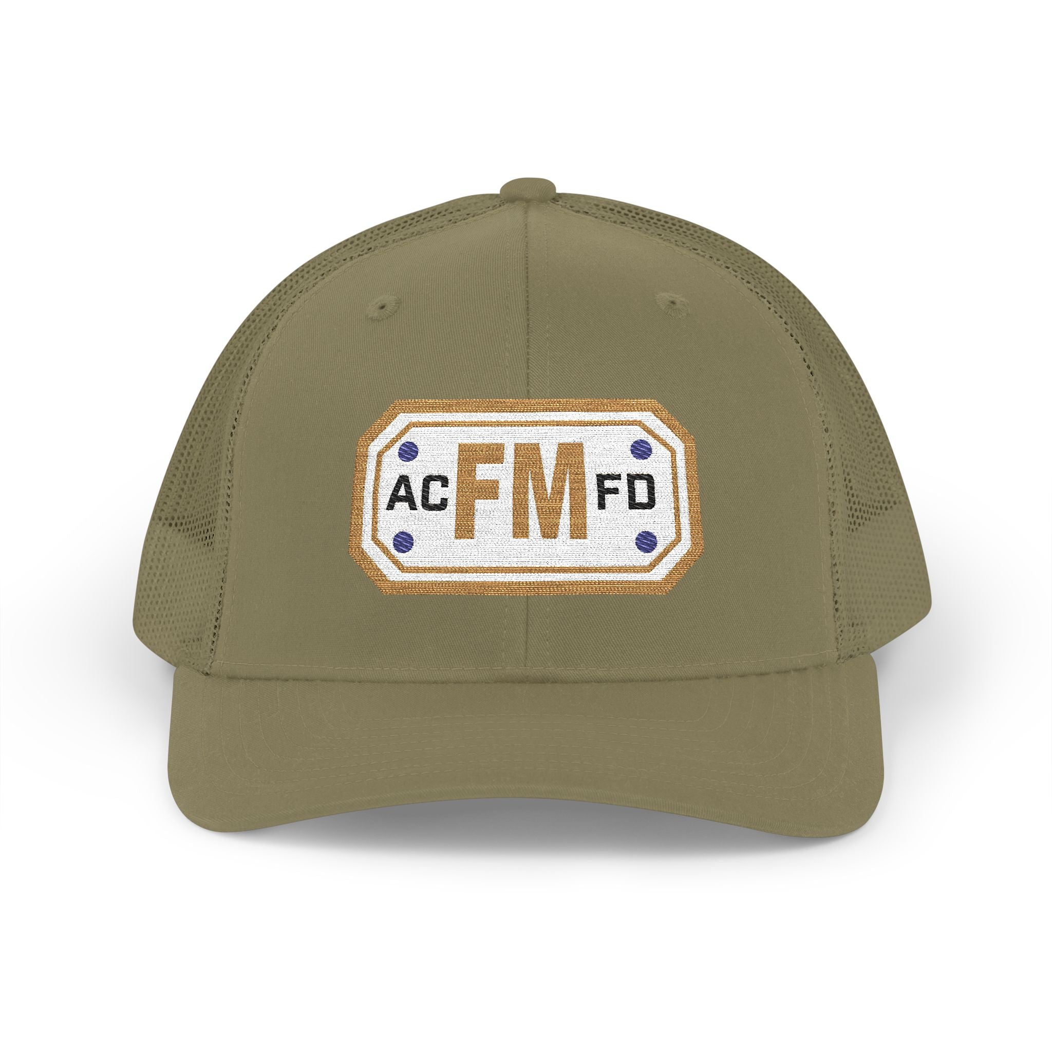 Arlington Fire Marshal Gold - Snapback Trucker (Richardson 112 Style Hat)
