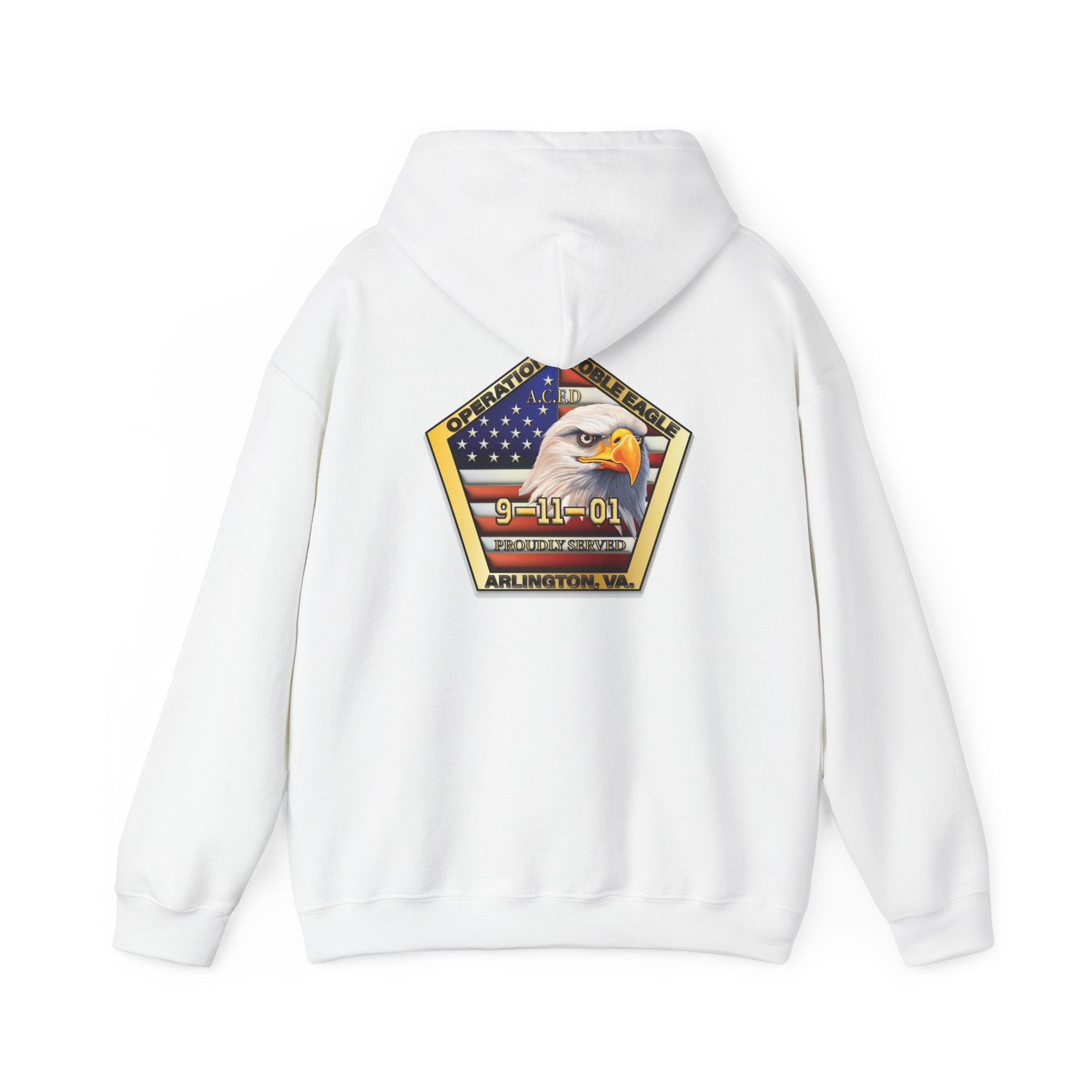 Arlington Badge/Operation Noble Eagle - Gildan Heavy Blend™ Hooded Sweatshirt Unisex -