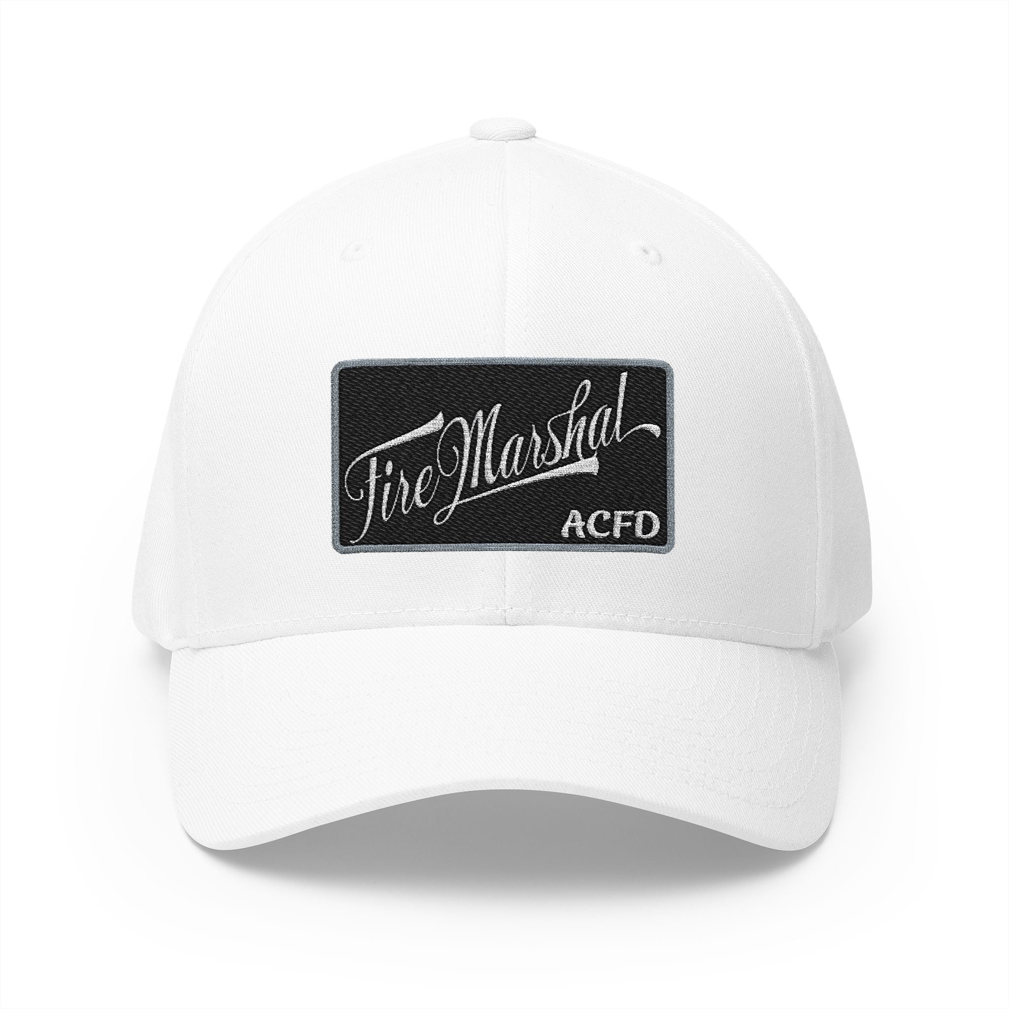 Arlington Fire Marshal Written - FLEXFIT Closed-Back Structured Cap (Embroidery)