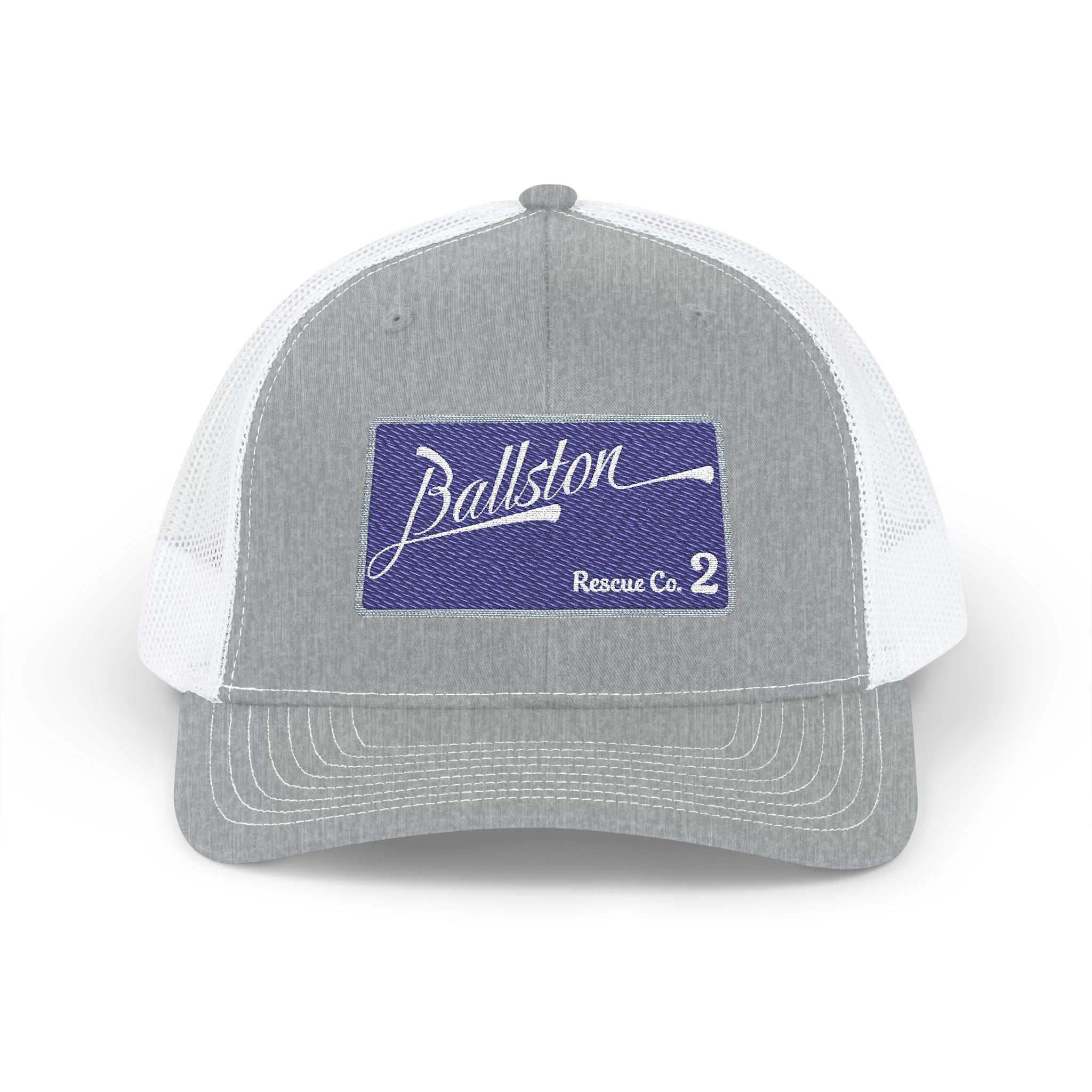 Ballston Rescue co 2 - Snapback Trucker (Richardson 112 Style Hat)