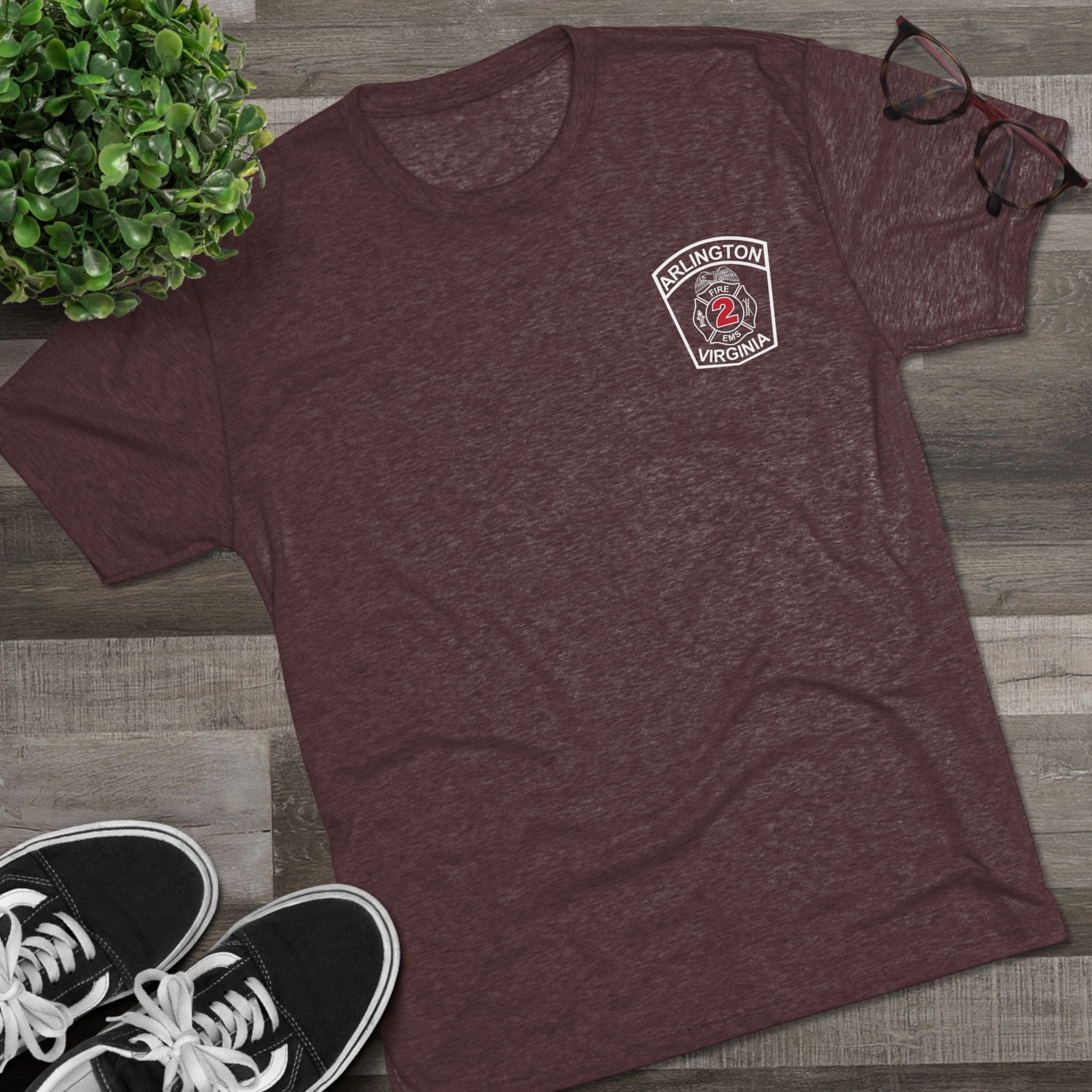 Engine 2 Arlington - NextLevel Tri-Blend Crew Tee
