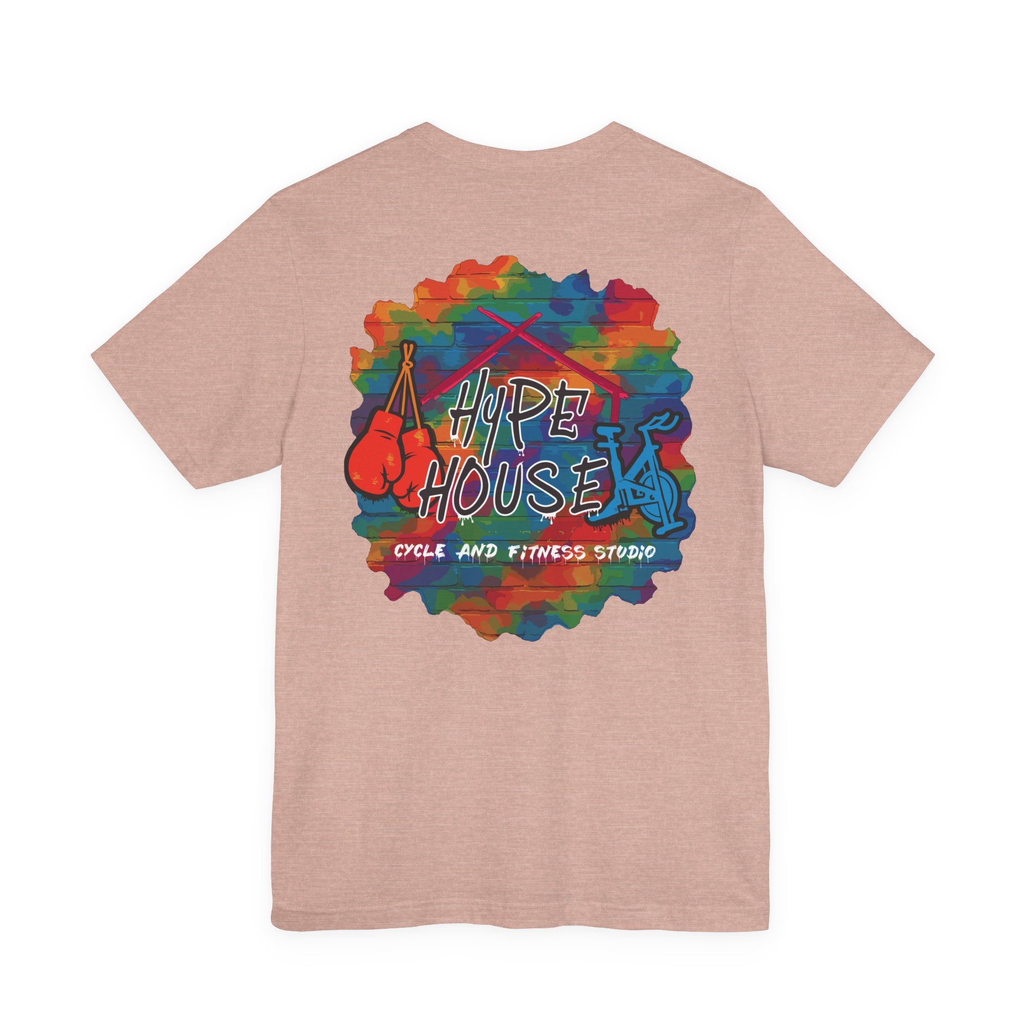 HH Cycle Color Logo light colors - Unisex Jersey Short Sleeve Tee