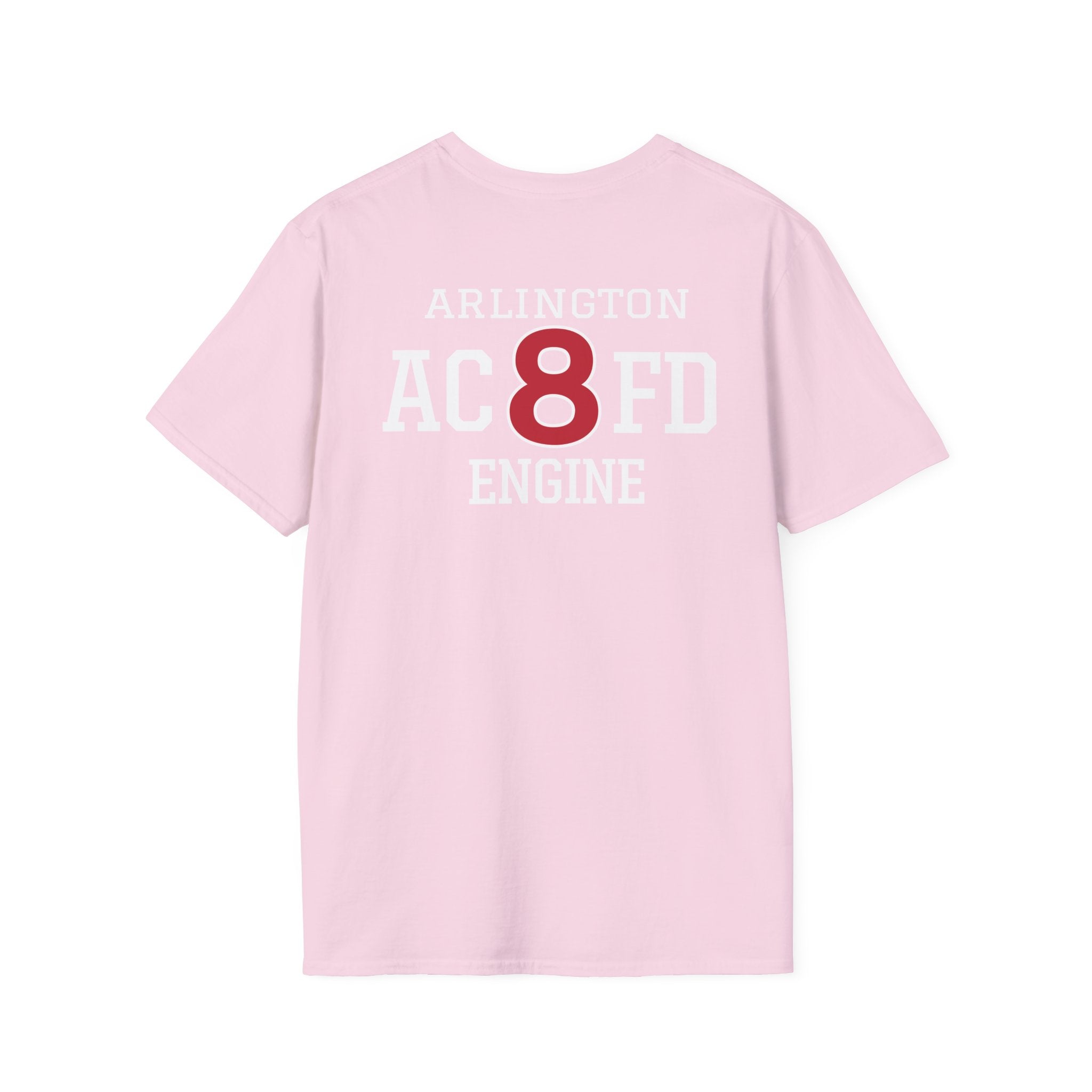 Engine 8 Arlington - Gildan Soft Cotton Softstyle T-Shirt