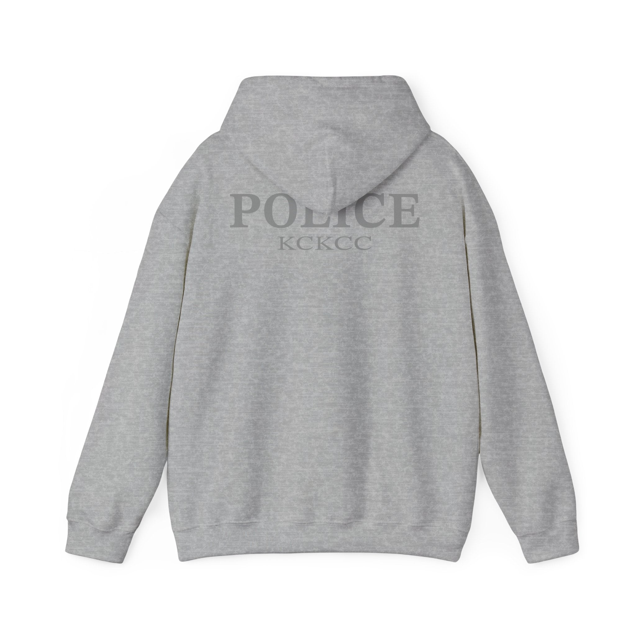Kansas City College Police Grey Patch - Unisex Heavy Blend™ Hooded Sweatshirt