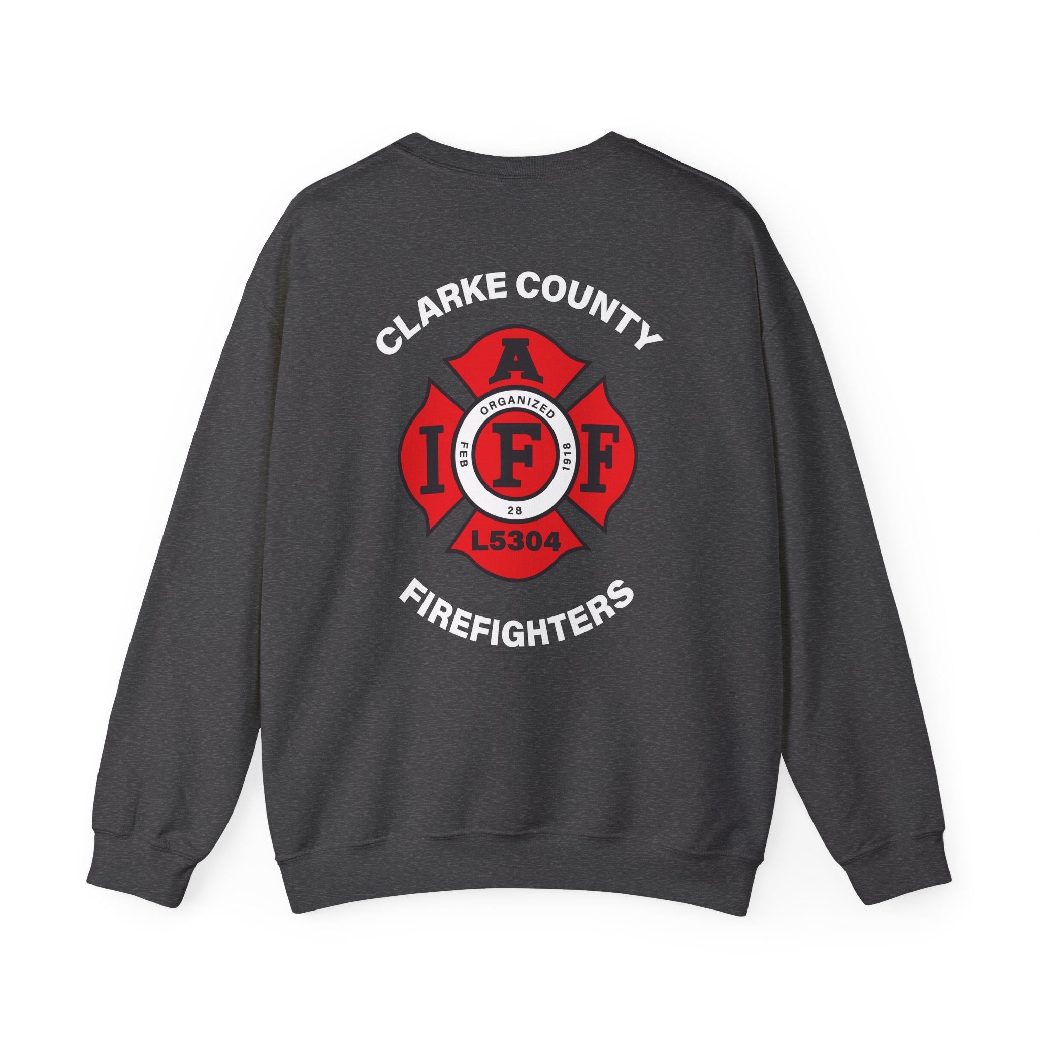 Clarke County Fire Local 5304 - Gildan Unisex Heavy Blend™ Crewneck Sweatshirt