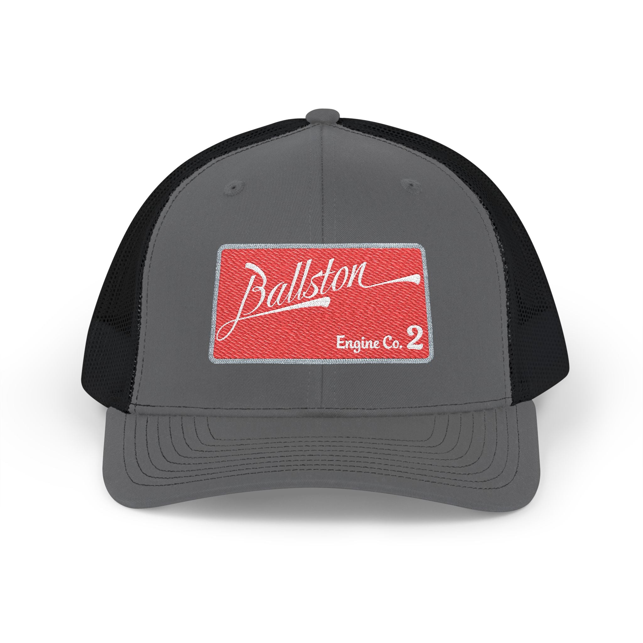 Ballston Engine co 2 - Snapback Trucker (Richardson 112 Style Hat)