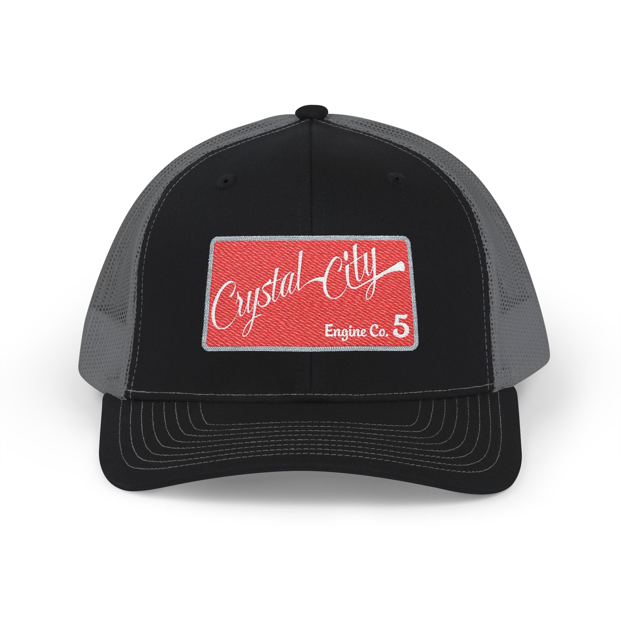 Crystal City Engine co 5 - Snapback Trucker (Richardson 112 Style Hat)