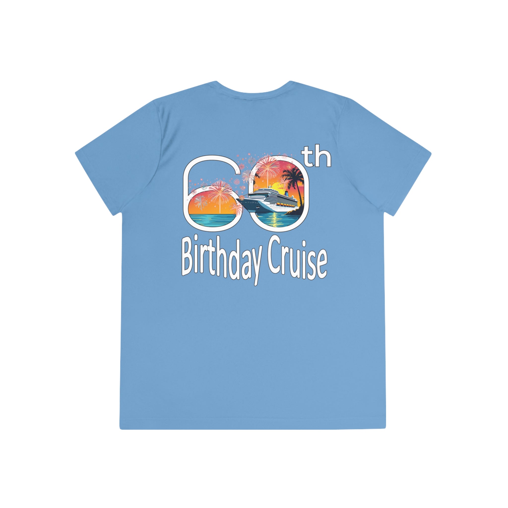Renee Family Cruise Colorful - Ladies Moisture Wicking Competitor Tee
