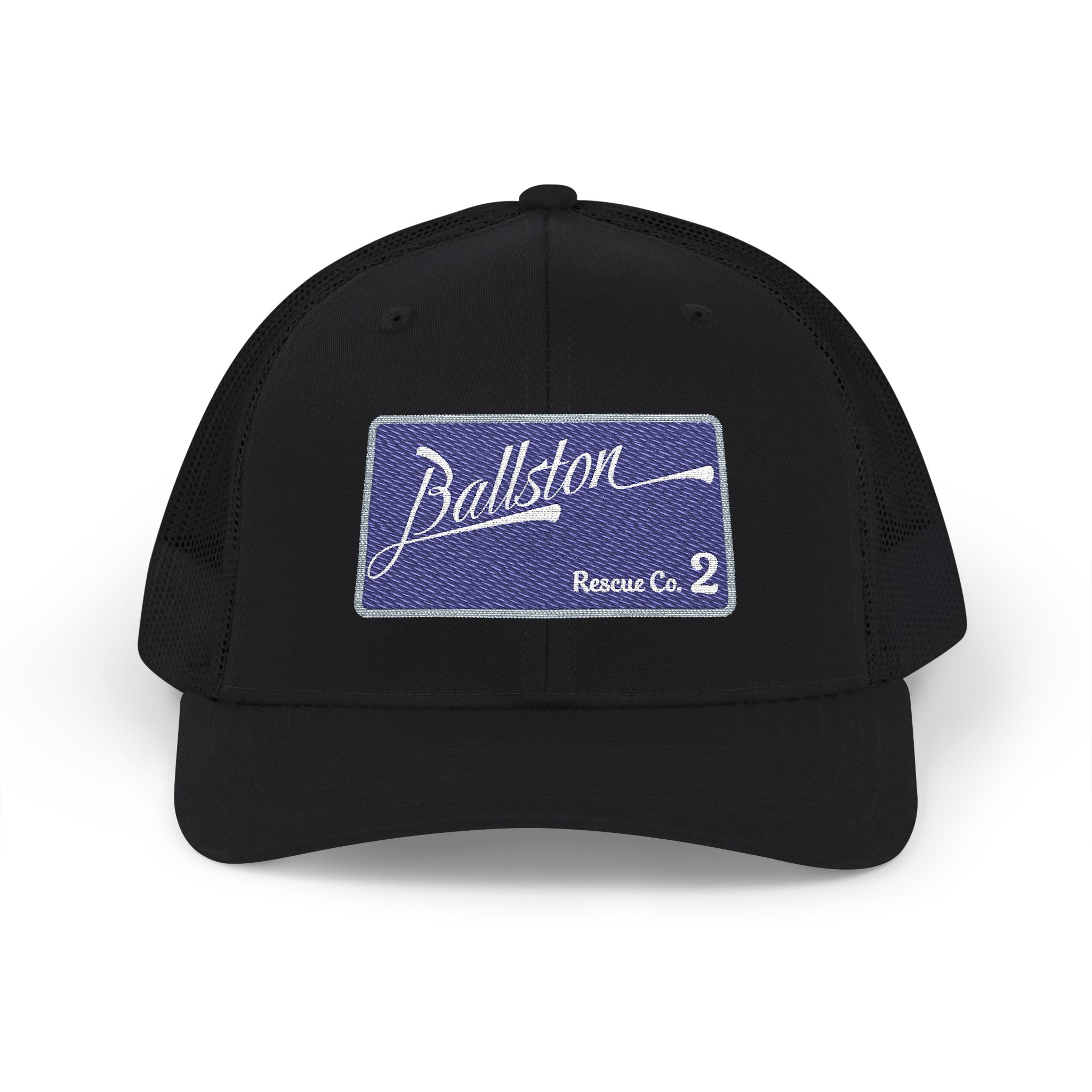 Ballston Rescue co 2 - Snapback Trucker (Richardson 112 Style Hat)