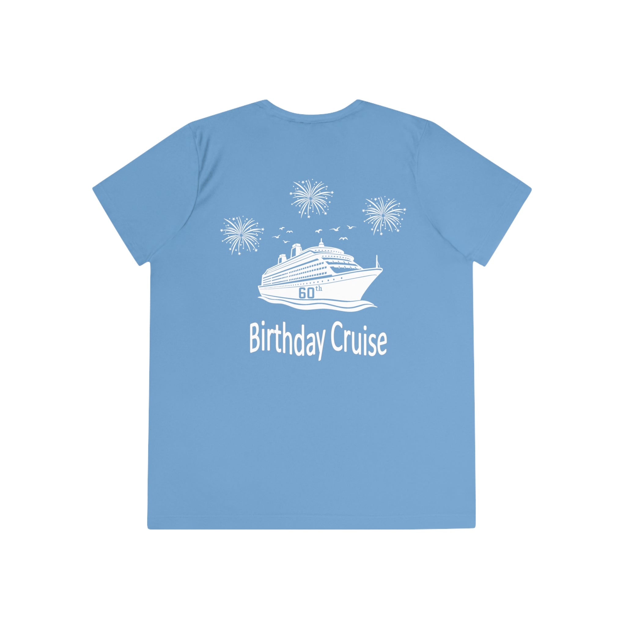 Renee Family Cruise White - Ladies Moisture Wicking Competitor Tee