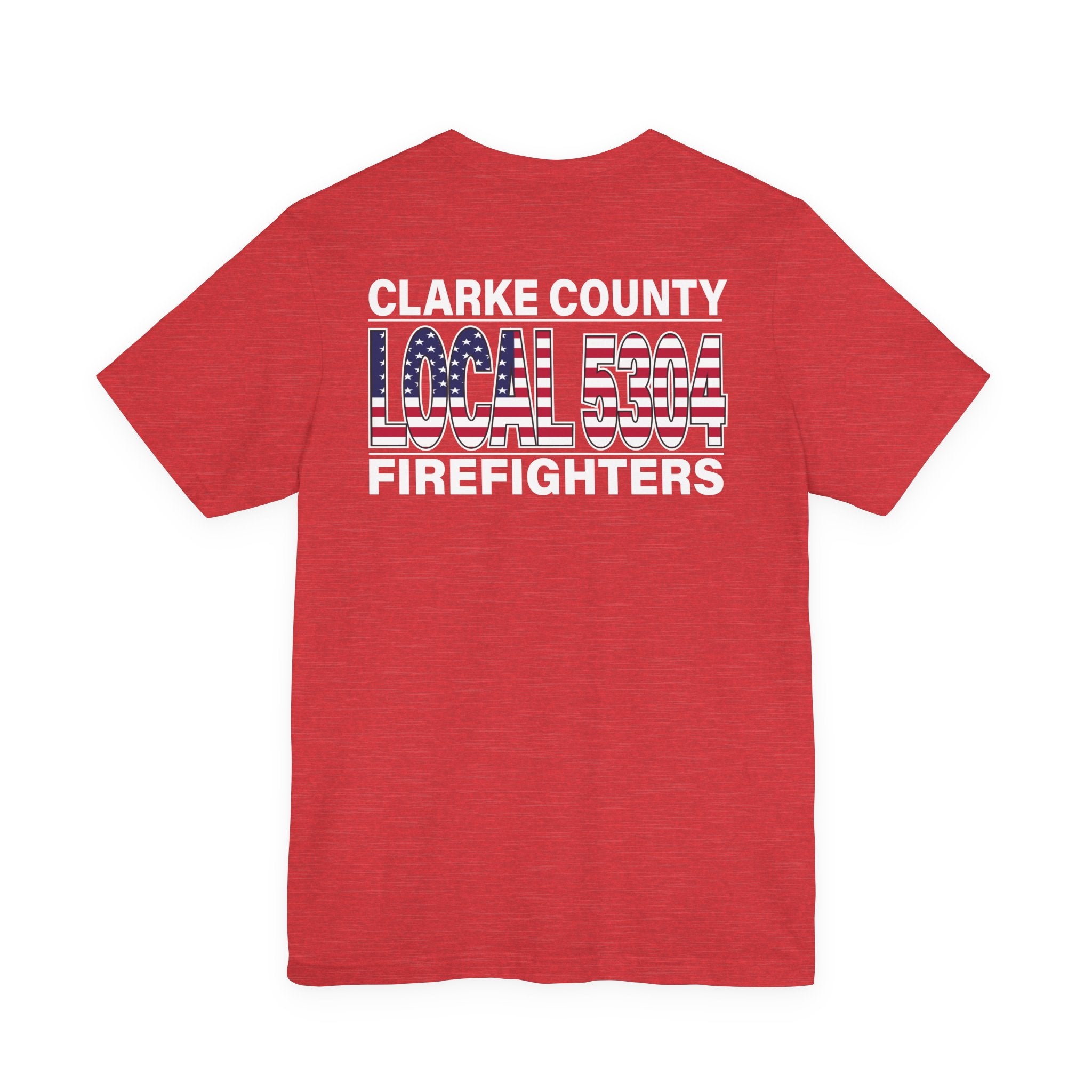 Clarke County Local 5304 version 3 (Portion of Proceeds go to Local 5304) - Bella+Canvas Soft Jersey Cotton Unisex Tee