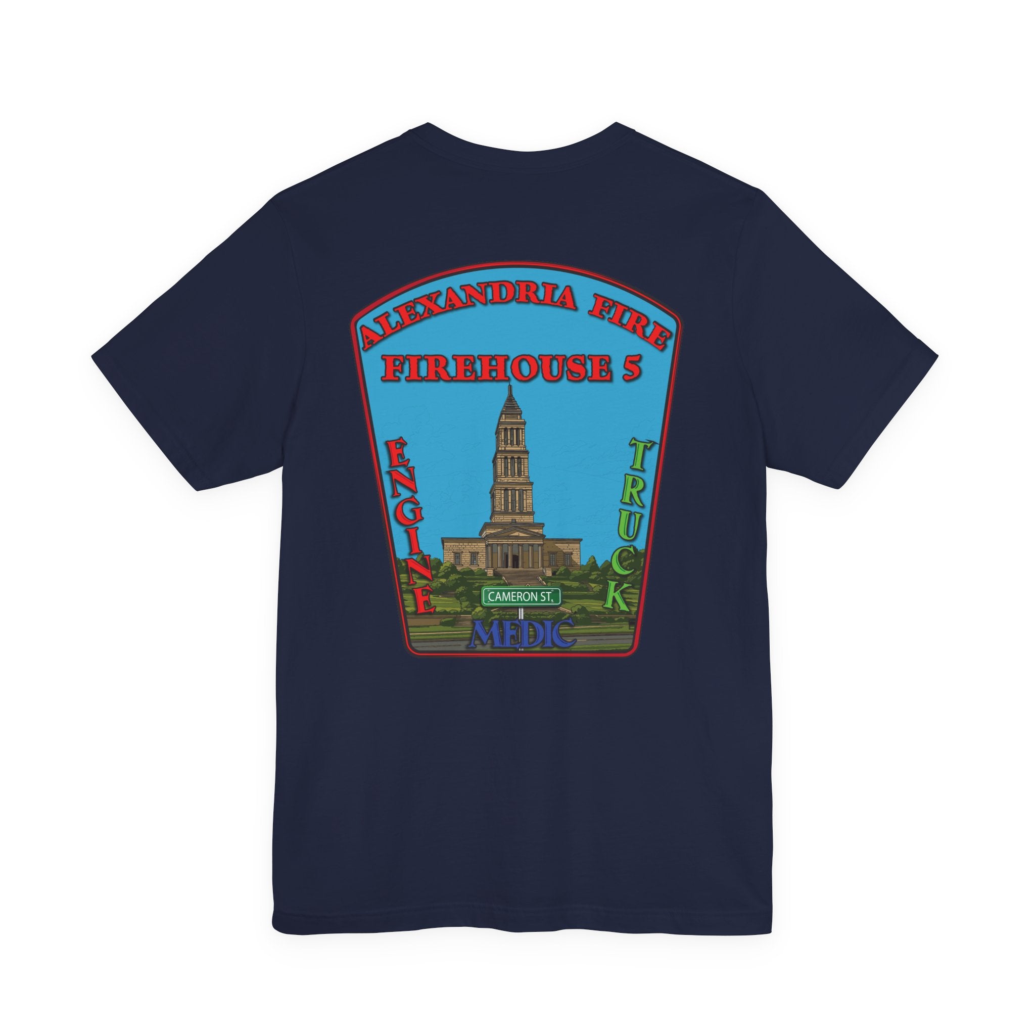 Alexandria Station 5 version 3 - Bella+Canvas Soft Unisex Tee