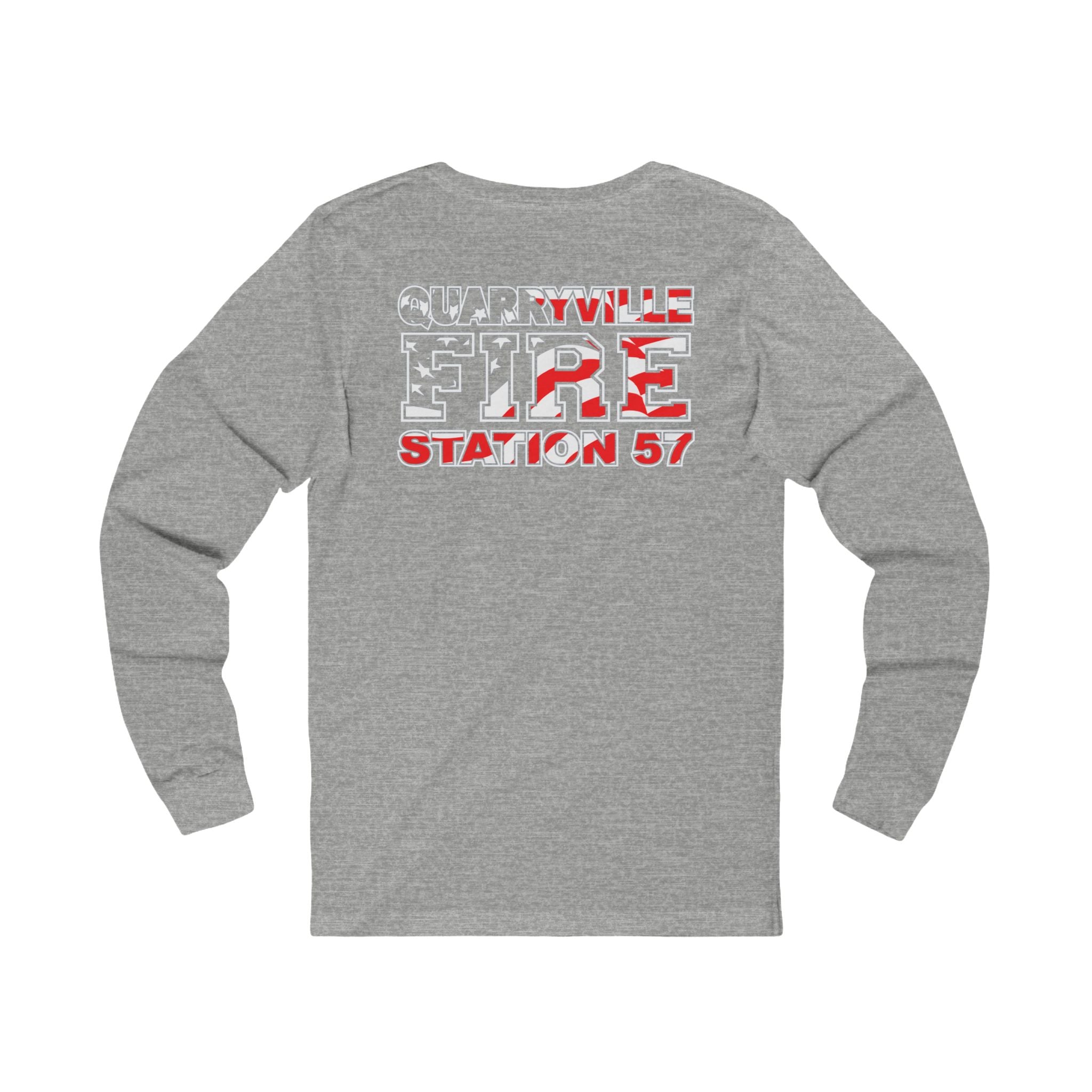 Quarryville PA Vol. Fire - Bella-Canvas Soft Jersey Cotton Long Sleeve Tee