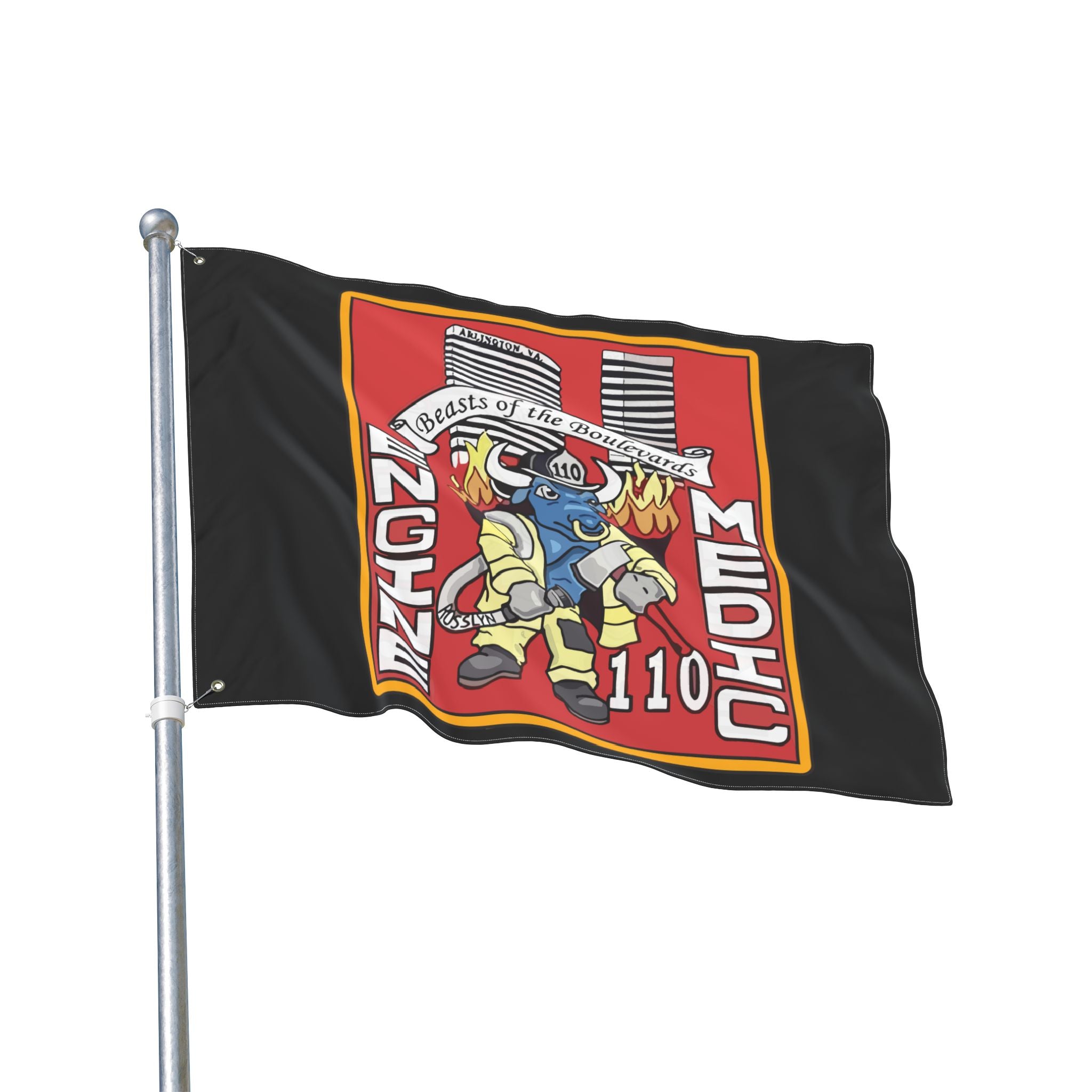 Station 10 Flag - Double Sided Flag