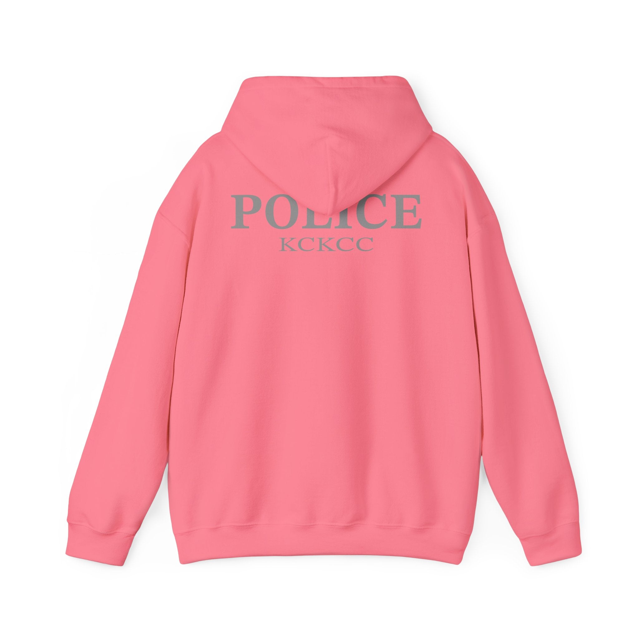 Kansas City College Police Grey Patch - Unisex Heavy Blend™ Hooded Sweatshirt