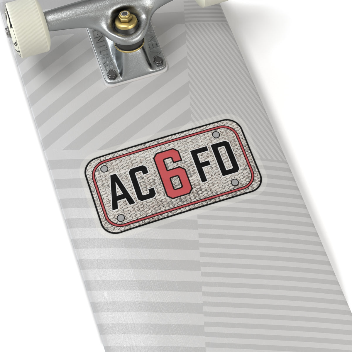 ACFD 6 Engine Hose Patch - Kiss-Cut Stickers