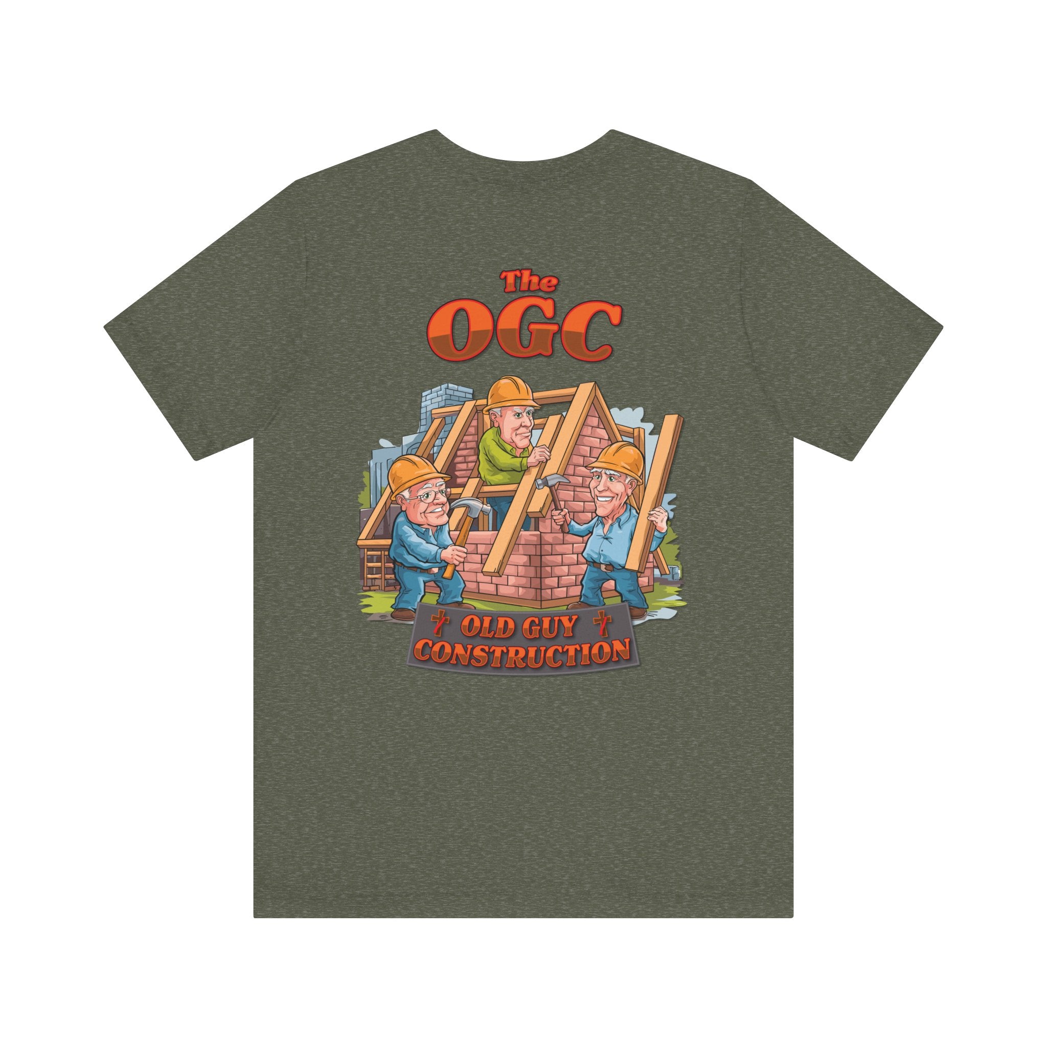 Old Guy Construction - Bella+Canvas Soft Unisex Tee