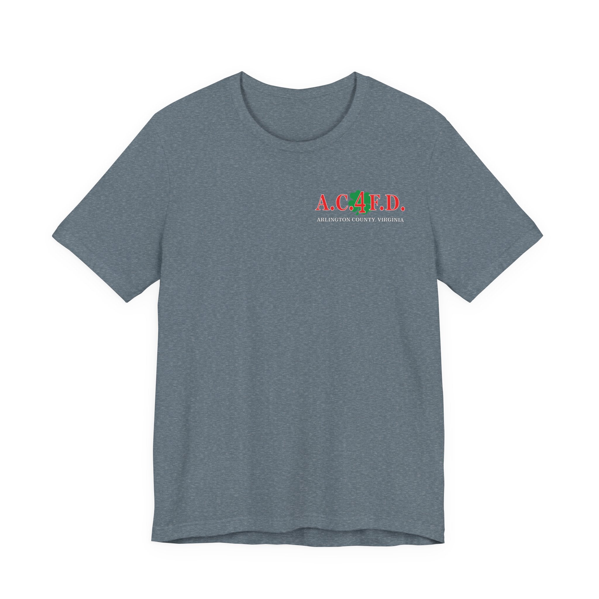 Station 4 Clover Back - Bella+Canvas Soft Unisex Tee