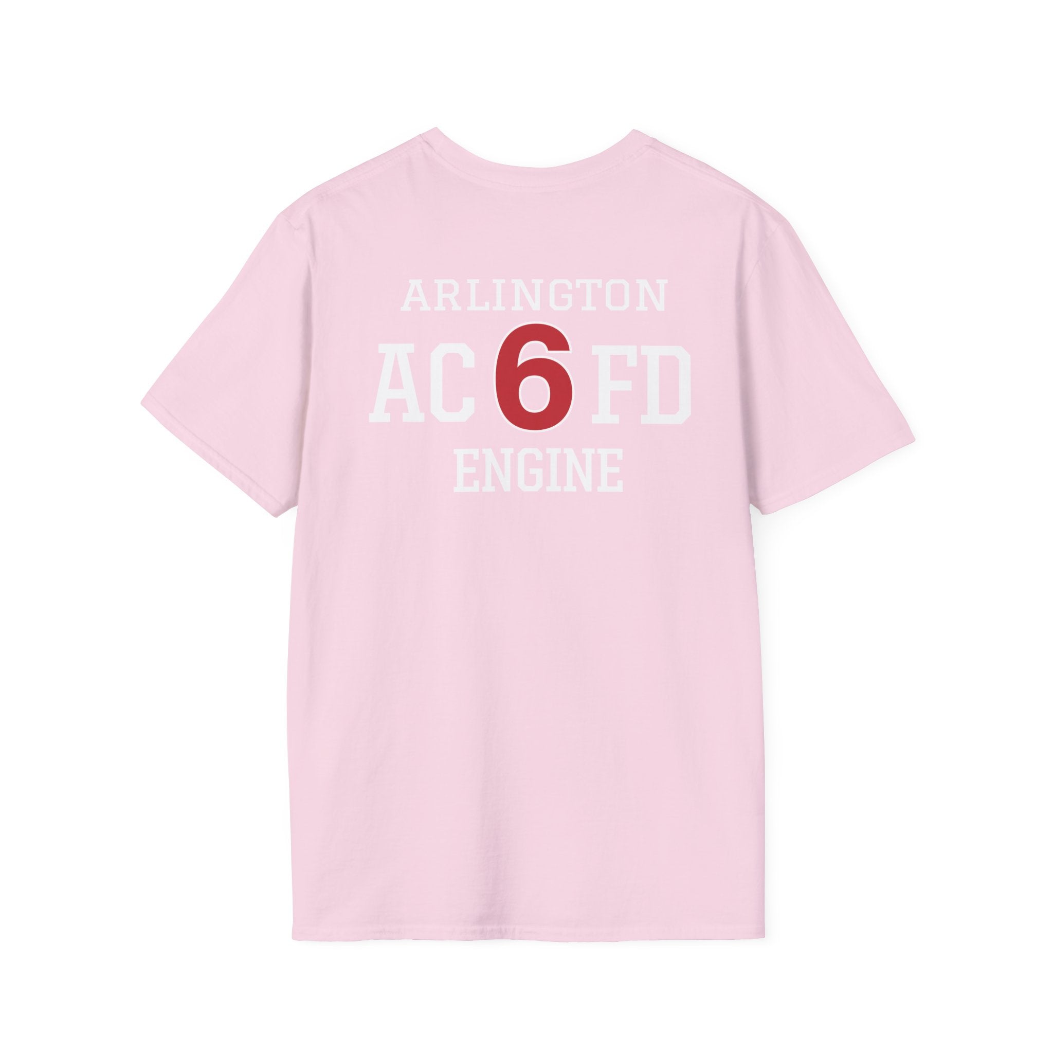 Engine 6 Arlington - Gildan Soft Cotton Softstyle T-Shirt
