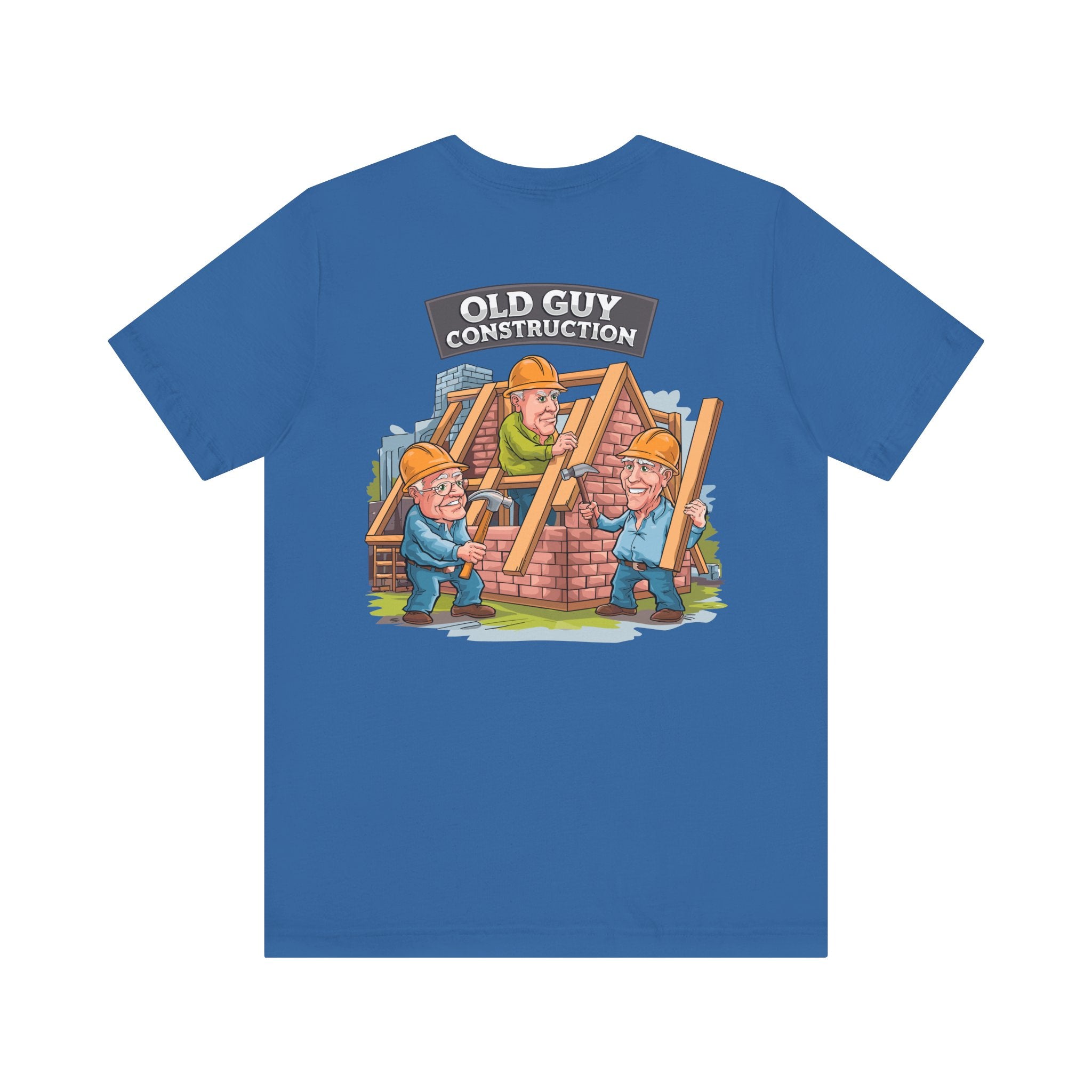 Old Guy Construction - Bella+Canvas Soft Unisex Tee