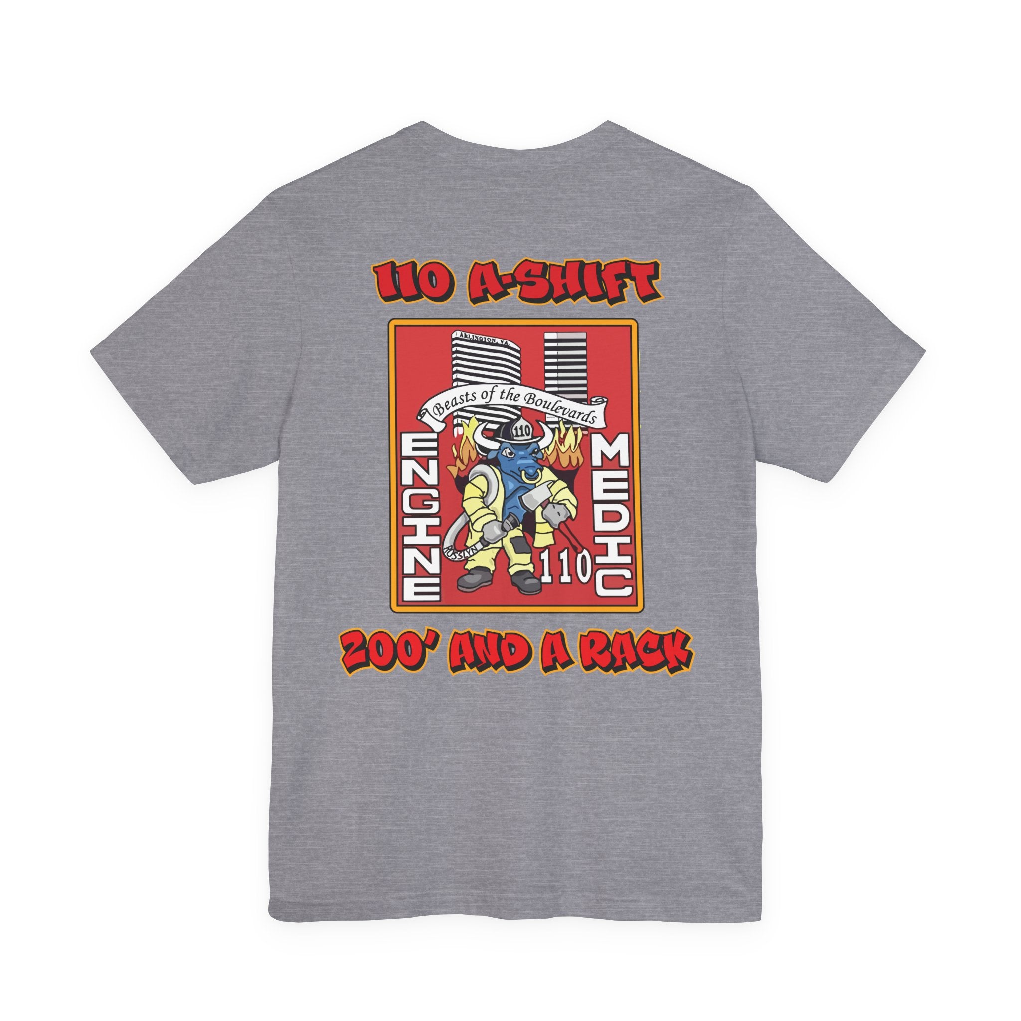 110 A-Shift Shirt Arlington - Bella+Canvas Soft Unisex Tee